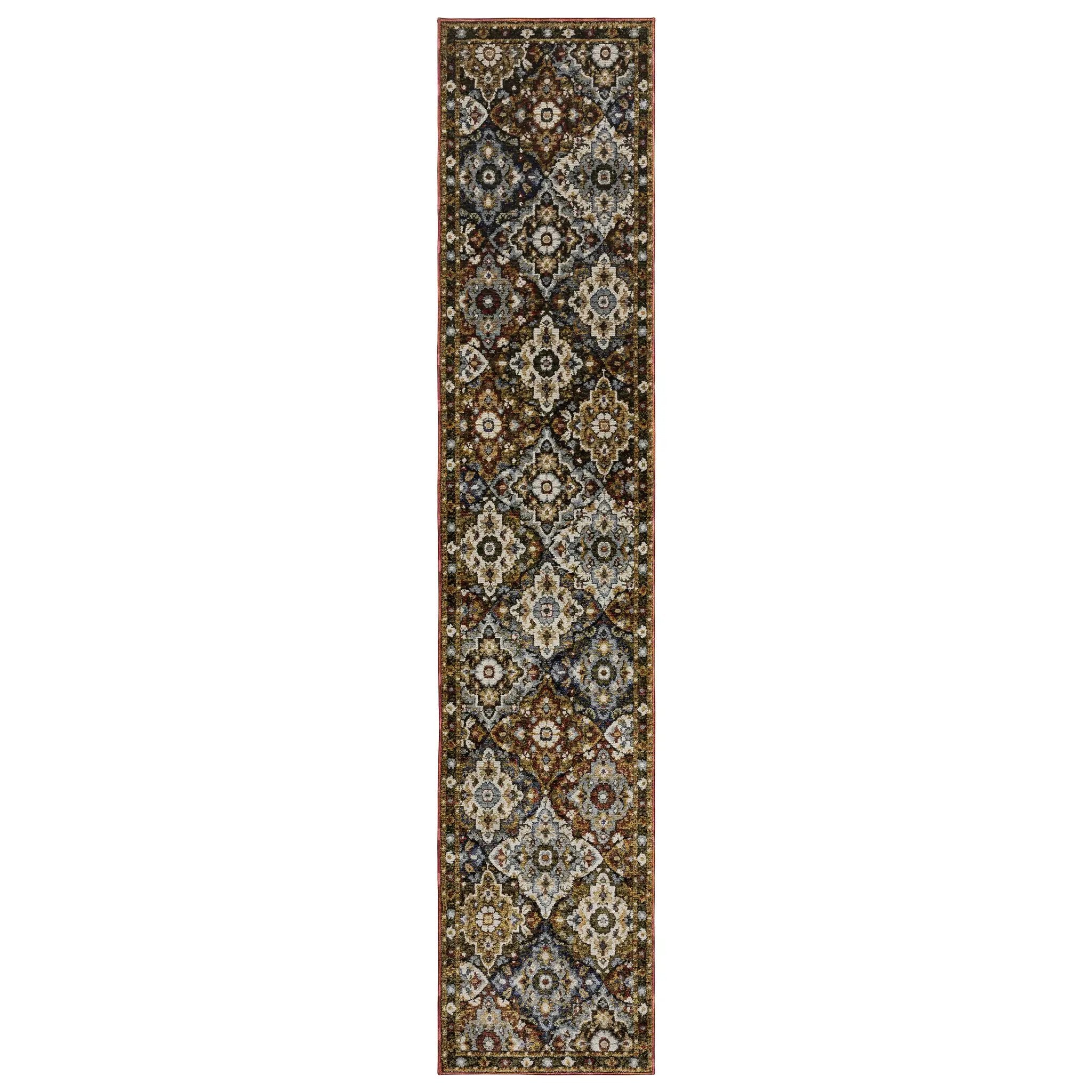 Andorra 2408A Red/ Multi Area Rug by Oriental Weavers
