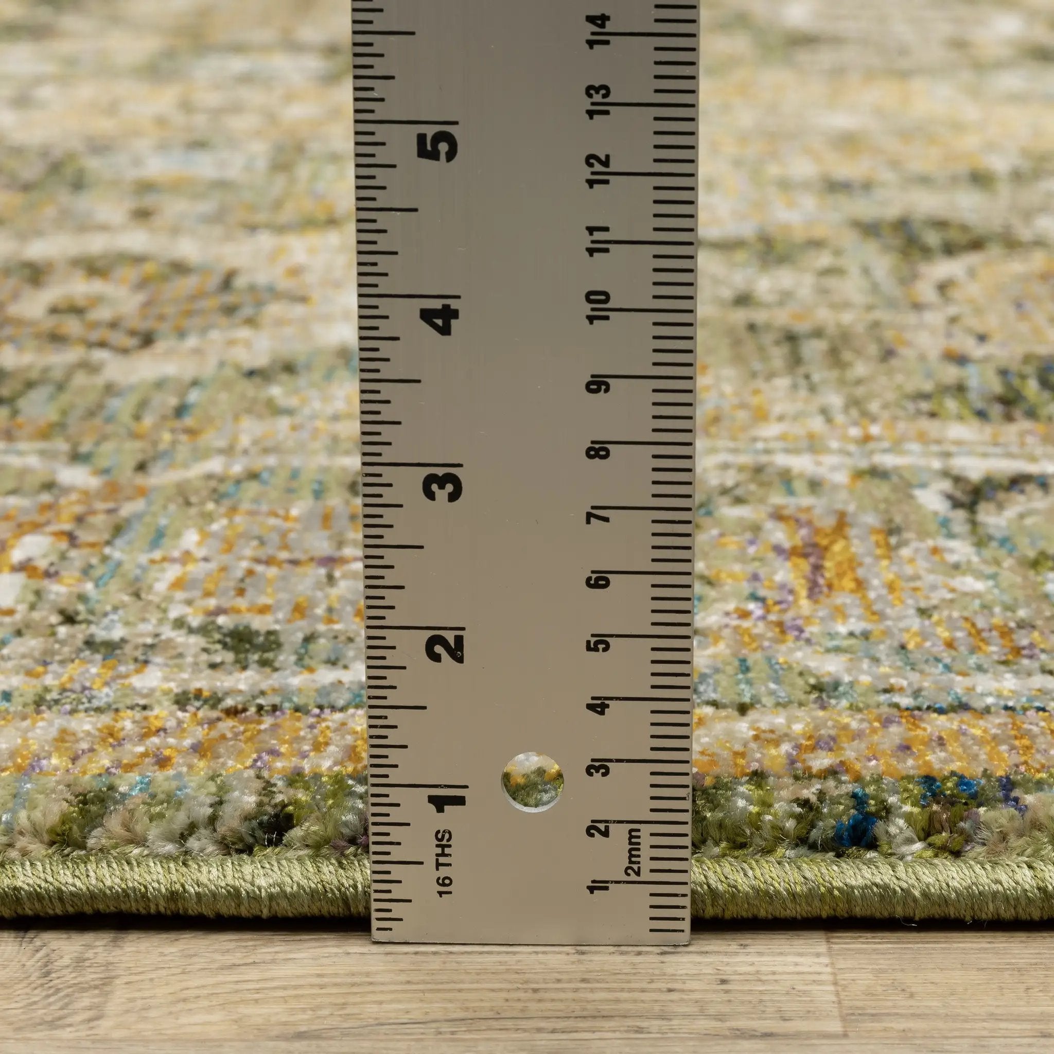 Andorra 2417B Green/ Gold Area Rug by Oriental Weavers