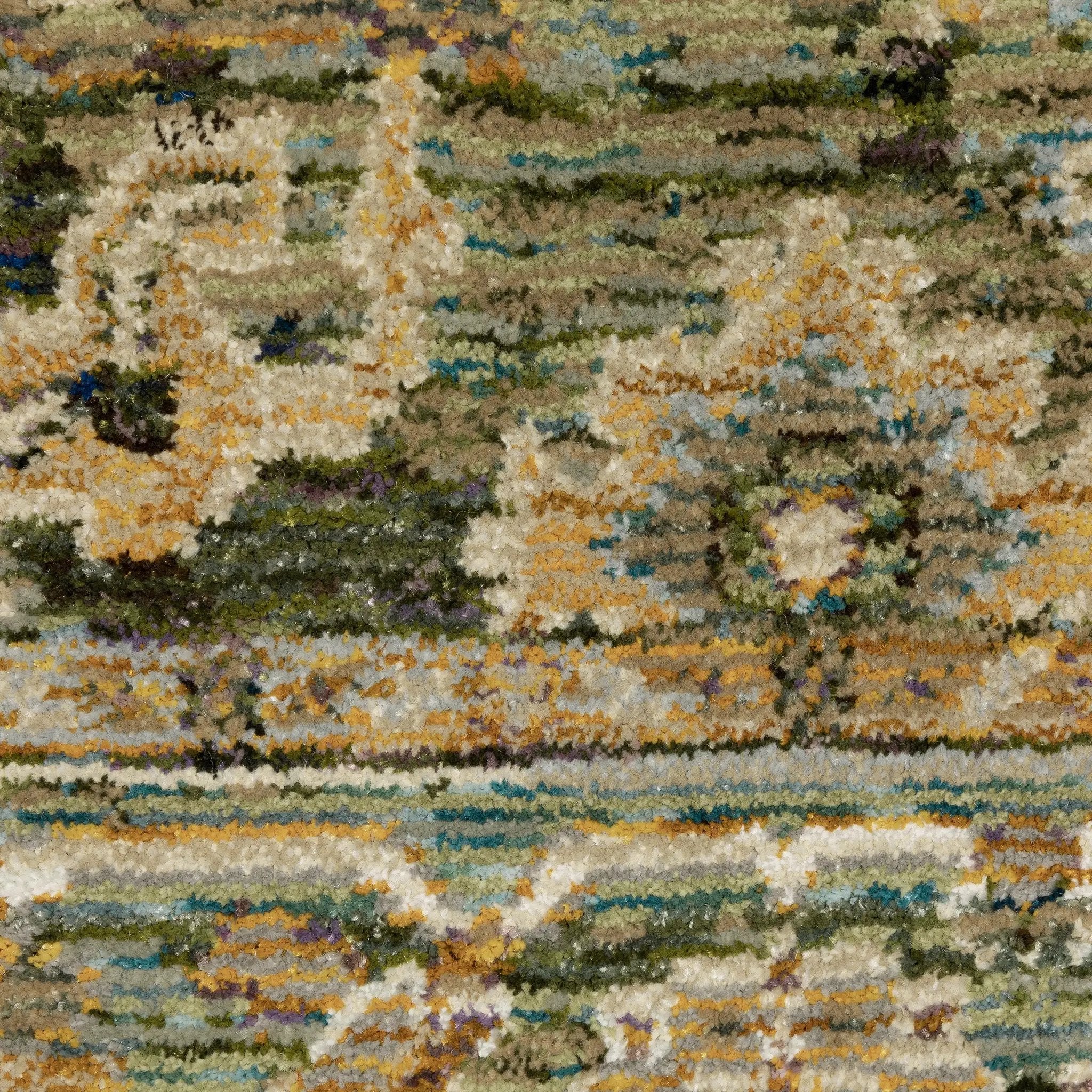 Andorra 2417B Green/ Gold Area Rug by Oriental Weavers