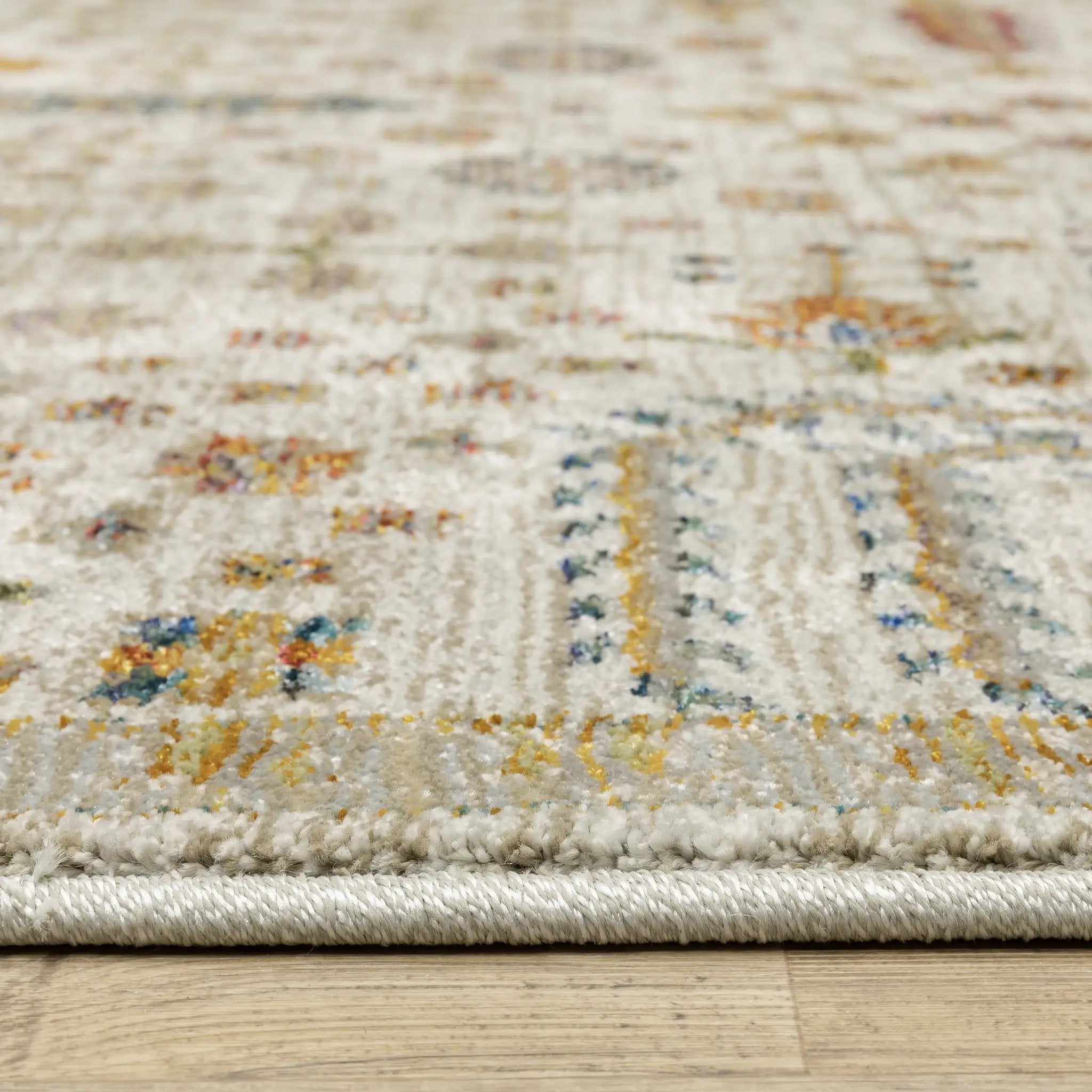 Andorra 2449B Ivory/ Gold Area Rug by Oriental Weavers