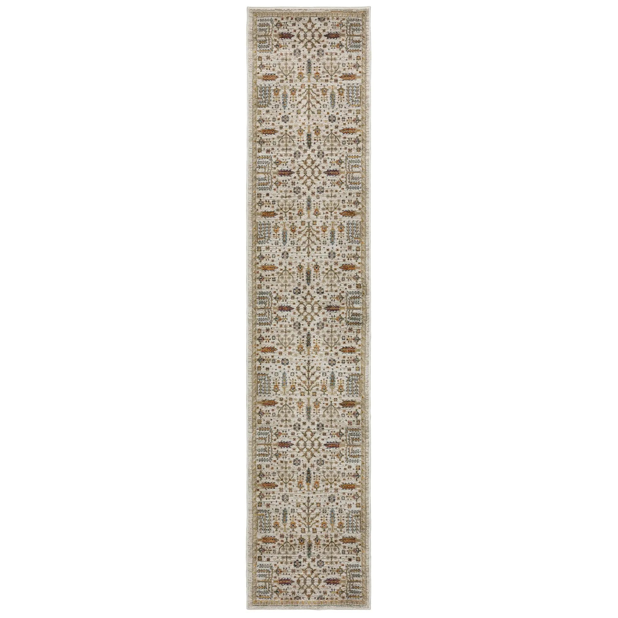 Andorra 2449B Ivory/ Gold Area Rug by Oriental Weavers