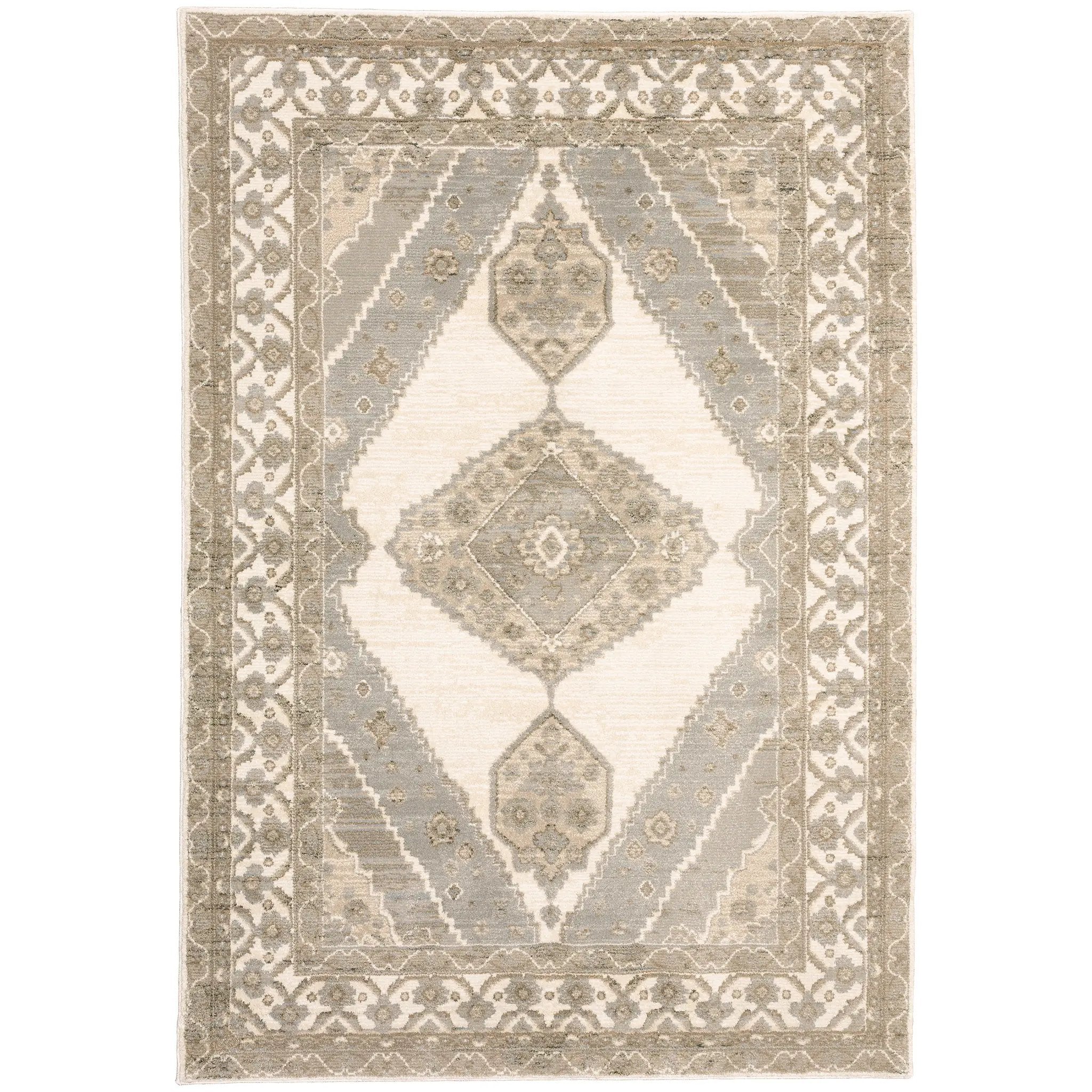 Andorra 298C0 Beige/ Ivory Area Rug by Oriental Weavers