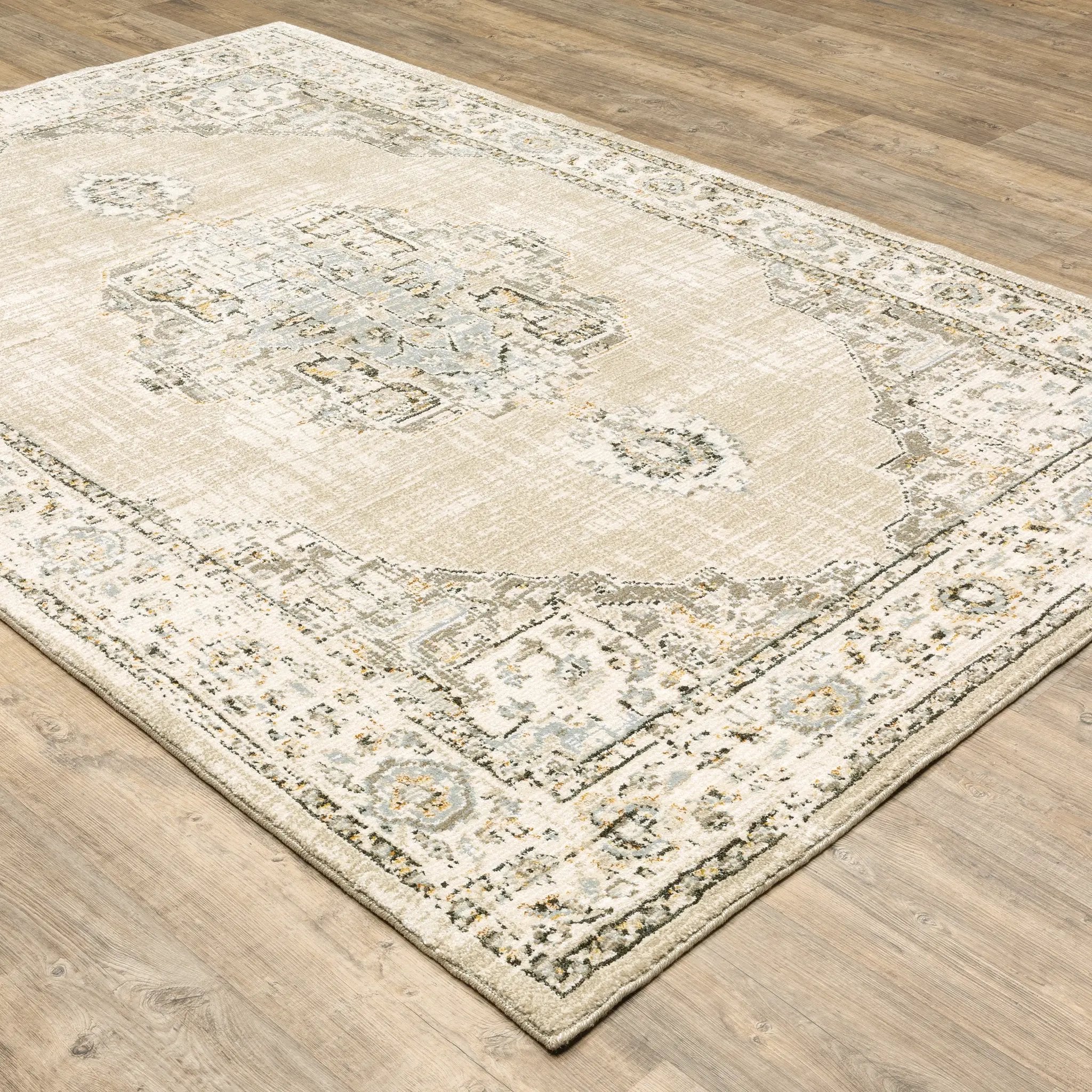 Andorra 303D0 Beige/ Ivory Area Rug by Oriental Weavers