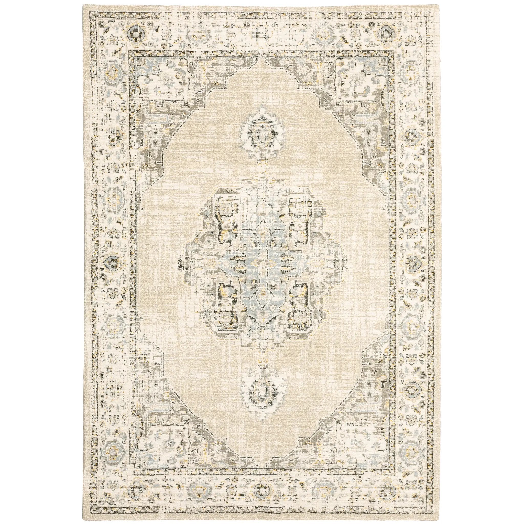 Andorra 303D0 Beige/ Ivory Area Rug by Oriental Weavers