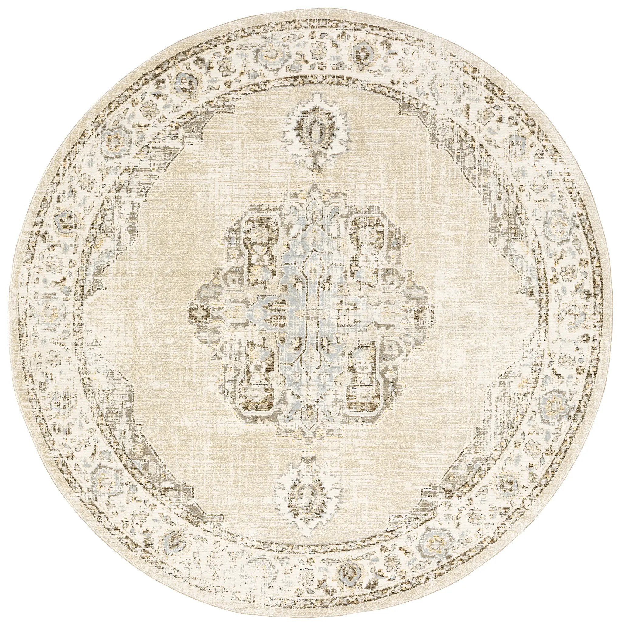 Andorra 303D0 Beige/ Ivory Area Rug by Oriental Weavers
