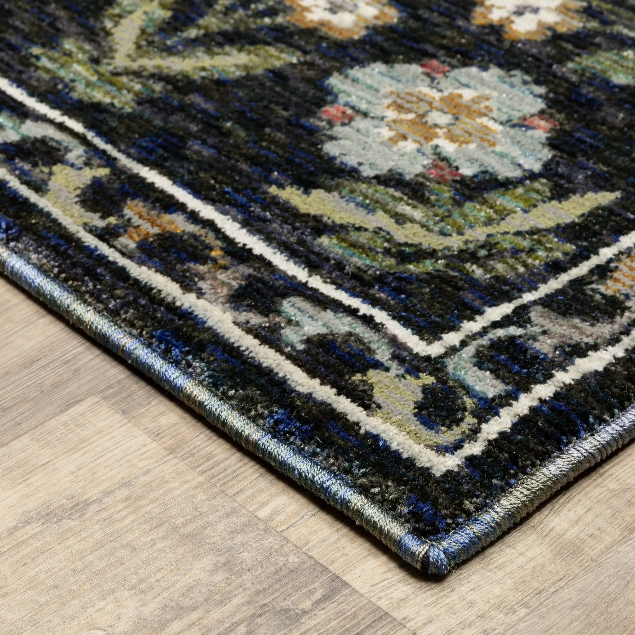 Andorra 3710A Blue/ Multi Area Rug by Oriental Weavers