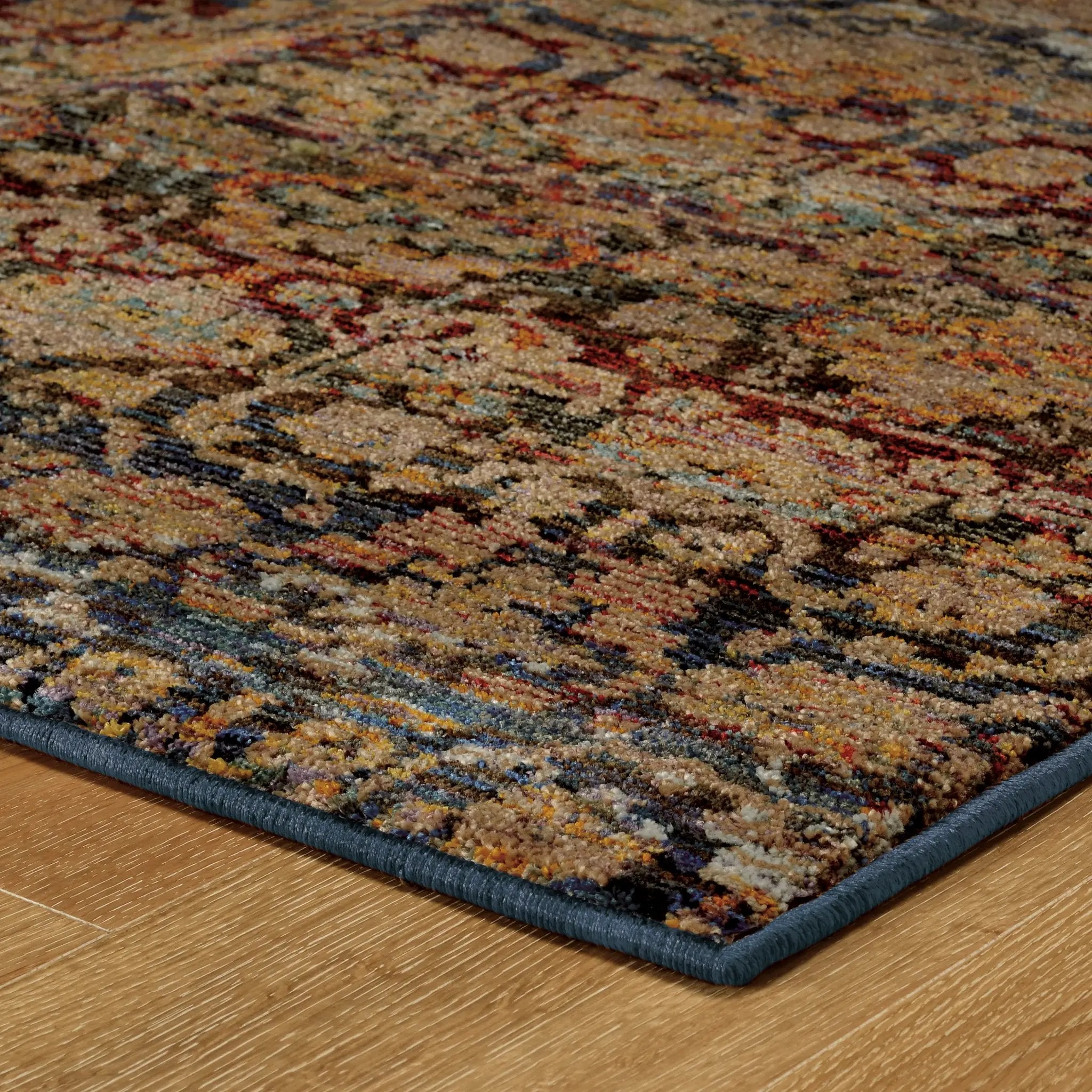 Andorra 6836C Multi/ Blue Area Rug by Oriental Weavers