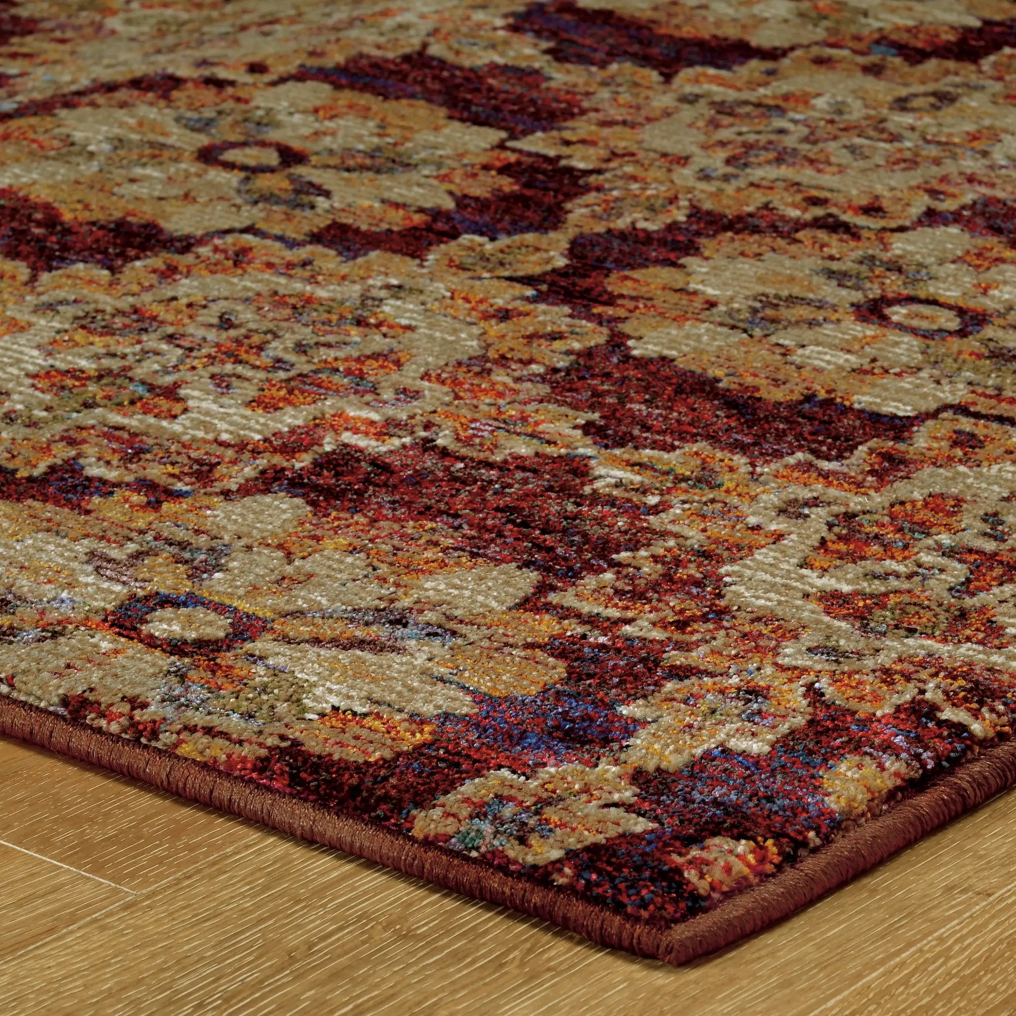 Andorra 6883A Red/ Gold Area Rug by Oriental Weavers