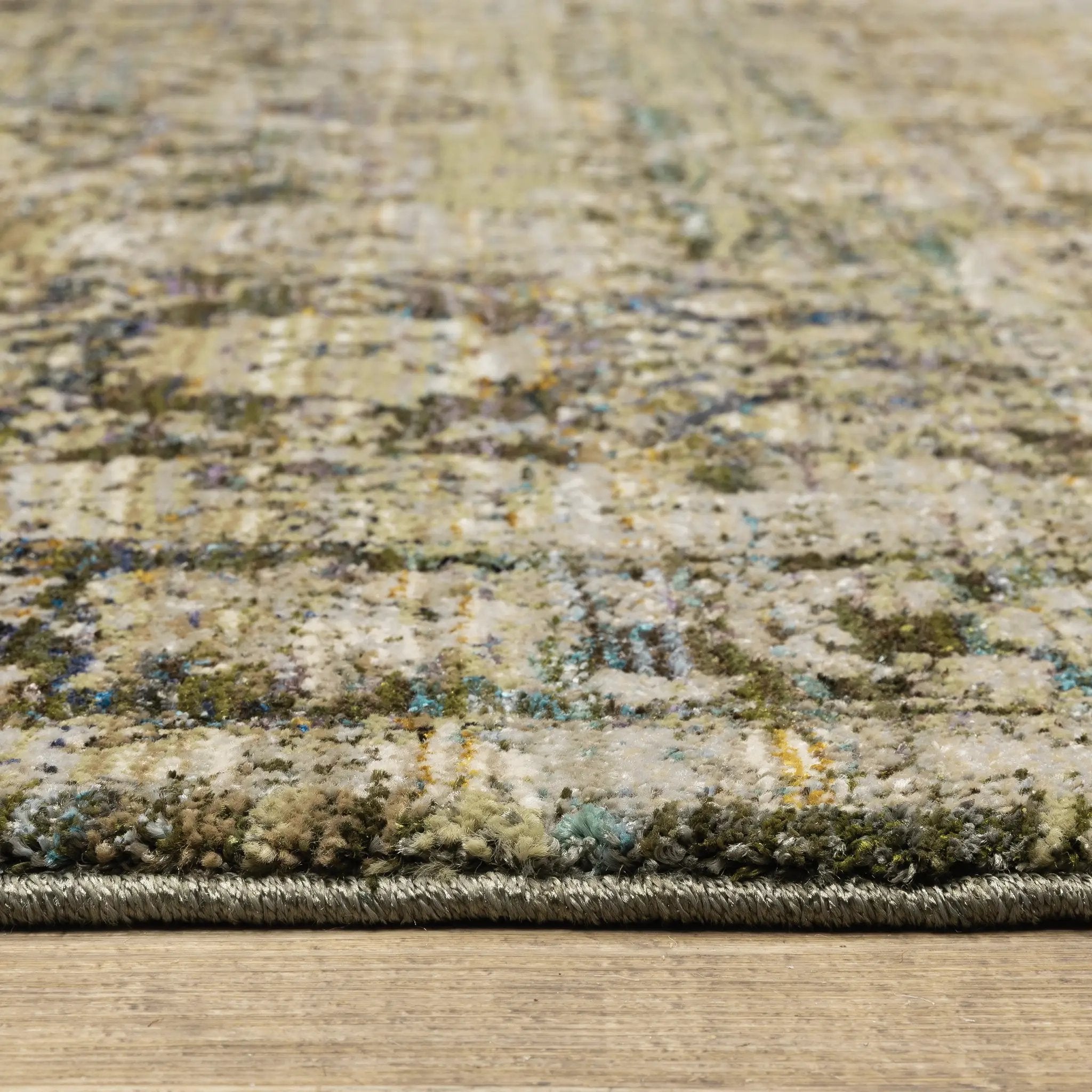 Andorra 7125C Green/ Brown Area Rug by Oriental Weavers