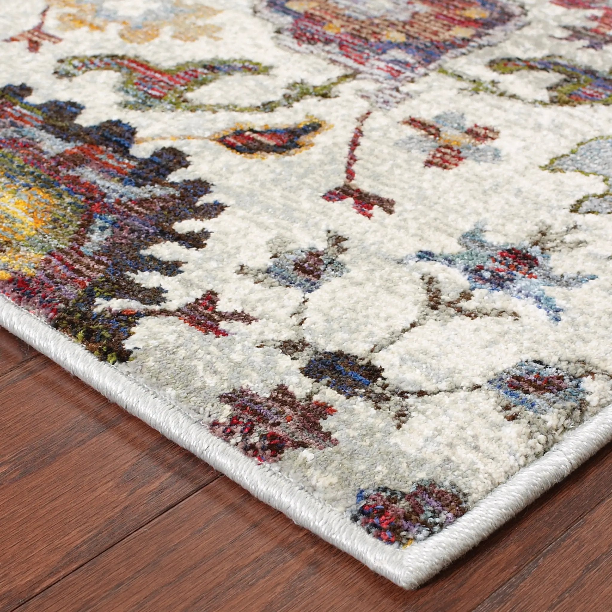 Andorra 7129A Stone/ Multi Area Rug by Oriental Weavers