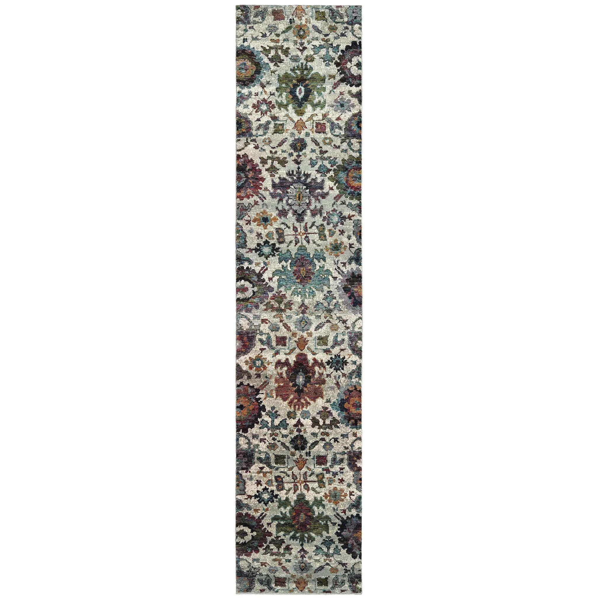 Andorra 7129A Stone/ Multi Area Rug by Oriental Weavers