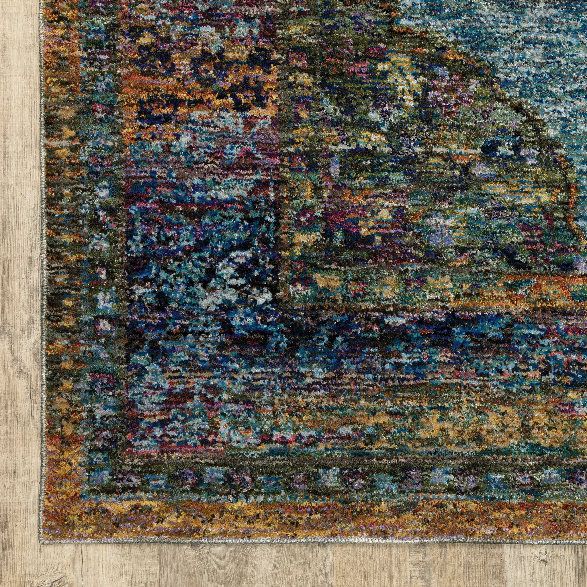 Andorra 7139A Blue/ Multi Area Rug by Oriental Weavers