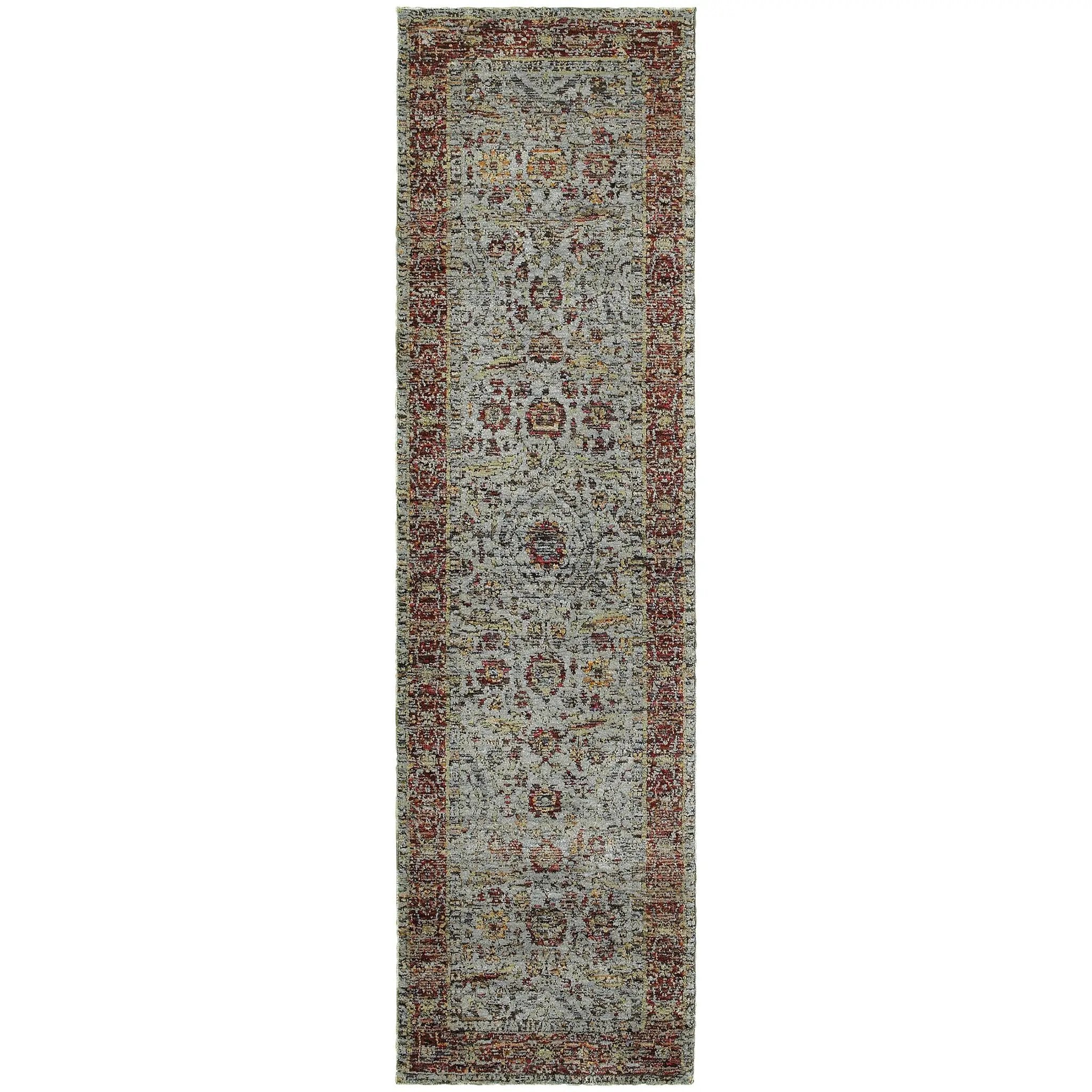 Andorra 7155A Blue/ Red Area Rug by Oriental Weavers