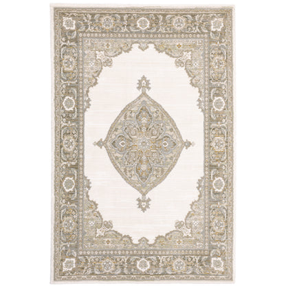 Andorra 7939D Beige/Tan Area Rug, beige, tan modern traditional area rug with subtle vintage-inspired texture and plush pile.