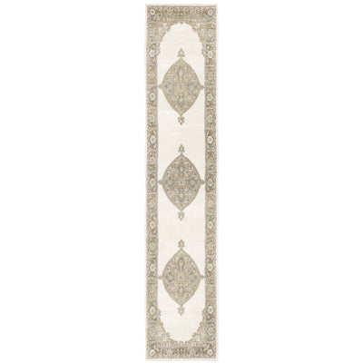 Andorra 7939D Beige/Tan Area Rug, beige, tan modern traditional area rug with subtle vintage-inspired texture and plush pile.