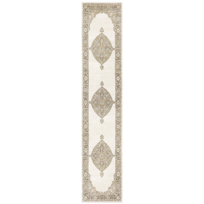 Andorra 7939D Beige/Tan Area Rug, beige, tan modern traditional area rug with subtle vintage-inspired texture and plush pile.
