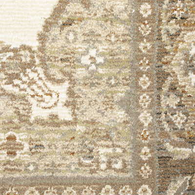 Andorra 7939D Beige/Tan Area Rug, beige, tan modern traditional area rug with subtle vintage-inspired texture and plush pile.