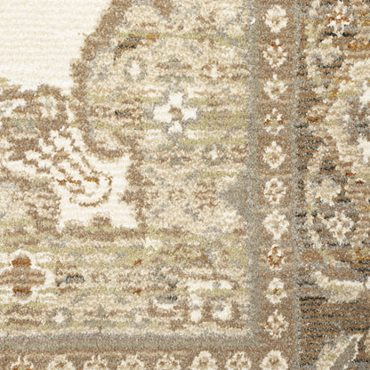 Andorra 7939D Beige/Tan Area Rug, beige, tan modern traditional area rug with subtle vintage-inspired texture and plush pile.