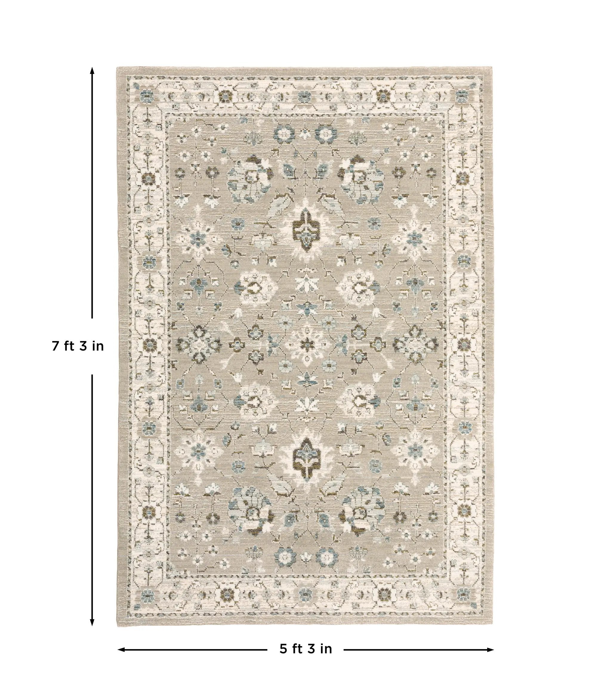 Andorra 8930L Beige/ Ivory Area Rug by Oriental Weavers