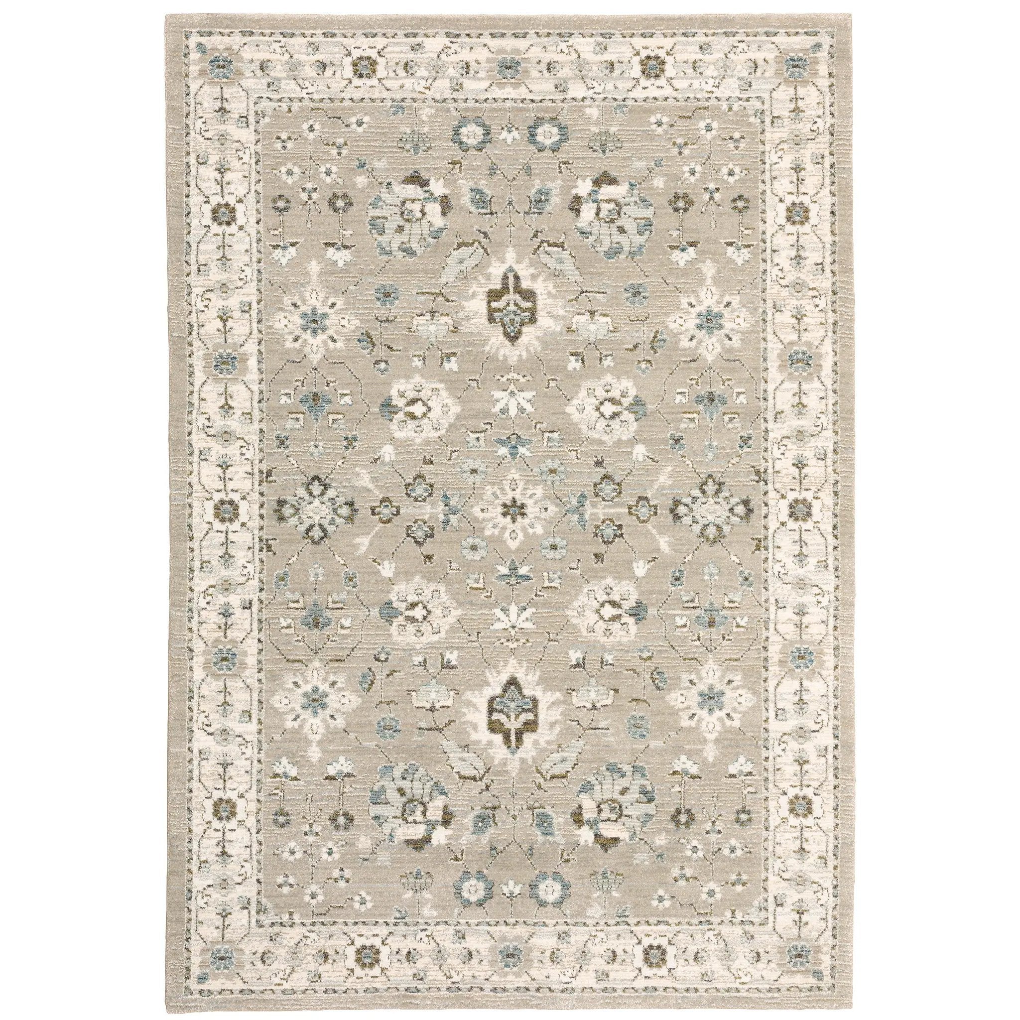 Andorra 8930L Beige/ Ivory Area Rug by Oriental Weavers