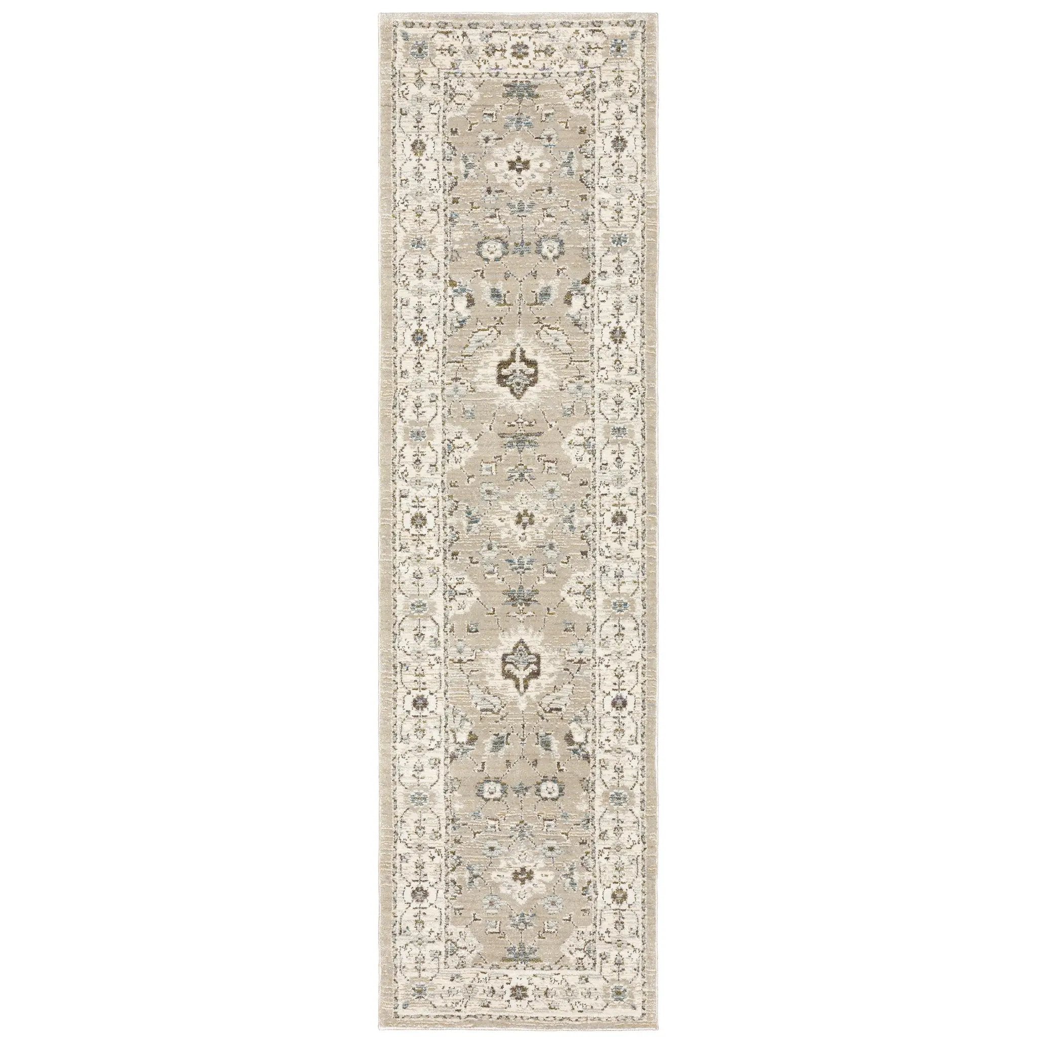 Andorra 8930L Beige/ Ivory Area Rug by Oriental Weavers