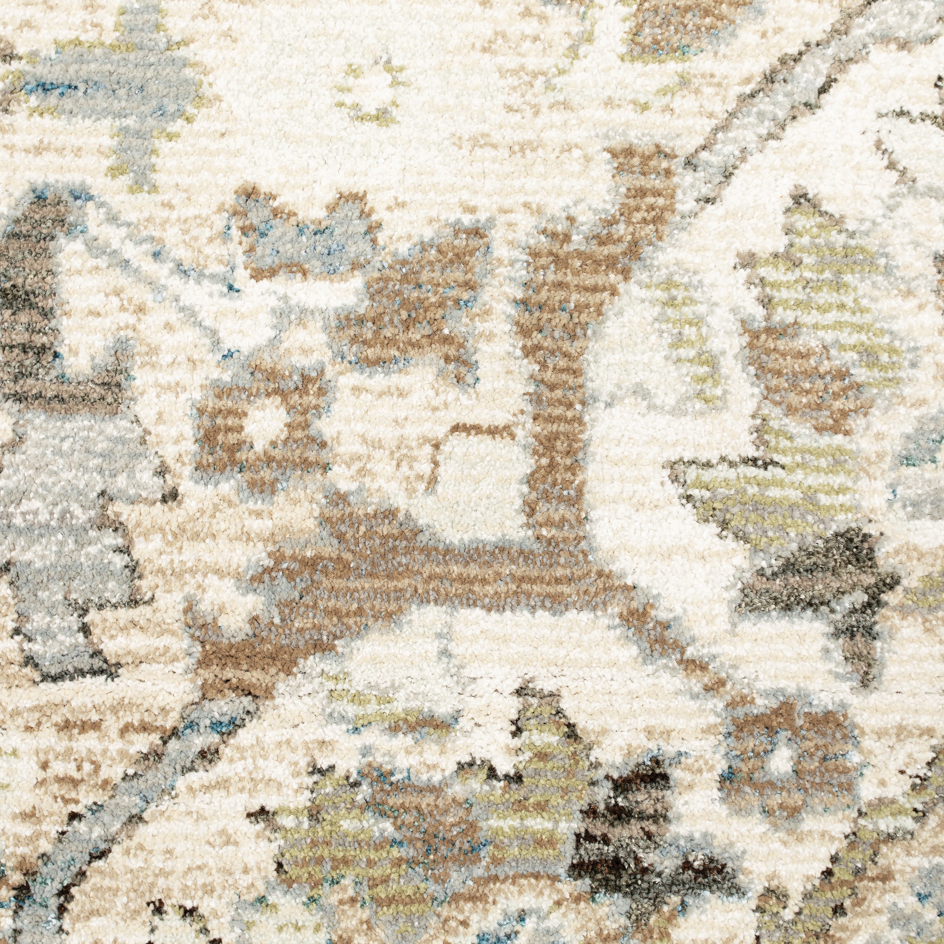 Andorra 9818G Beige/Ivory Area Rug, beige ivory modern traditional area rug with warm vintage-inspired design and dense soft pile.