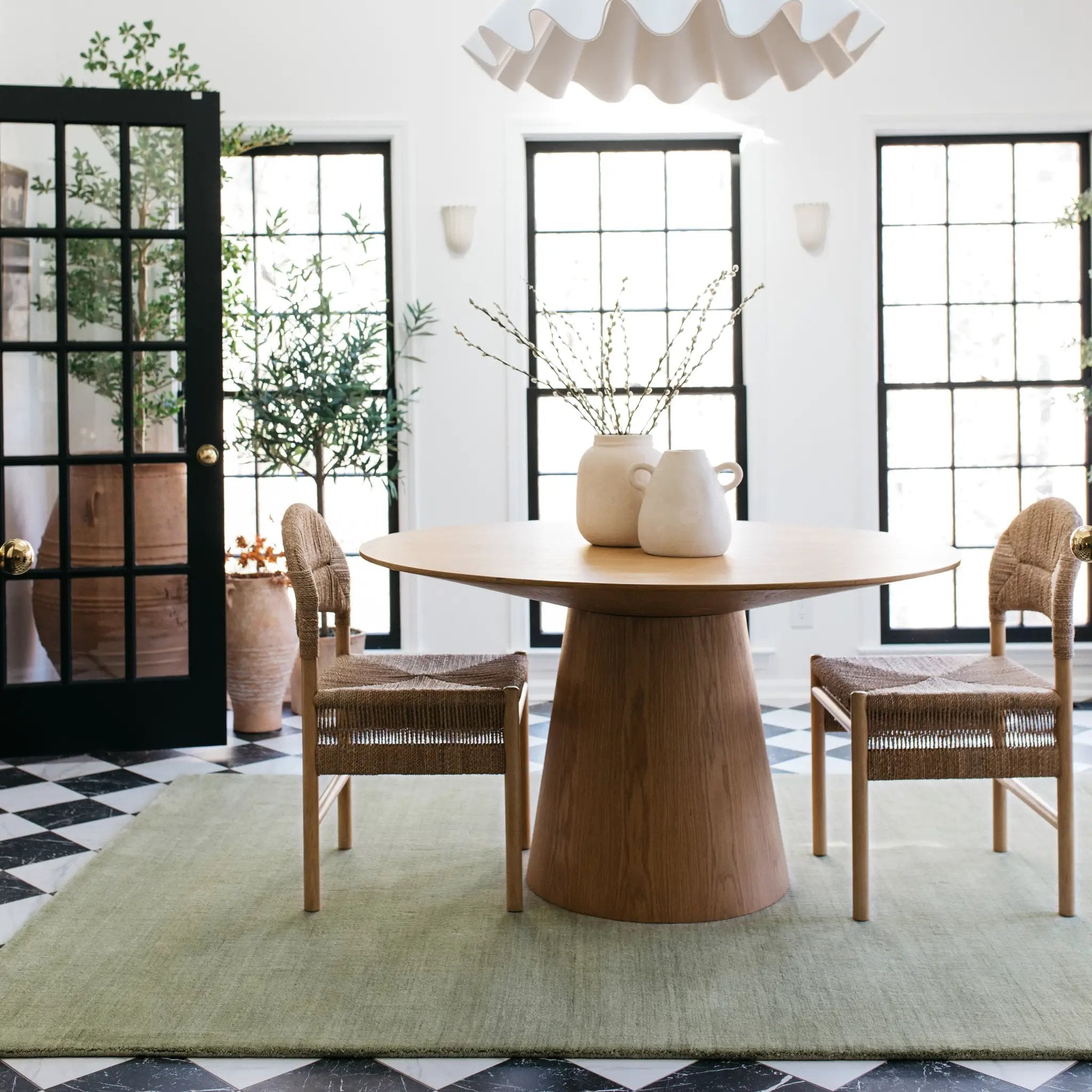 Aniston II 27115 Silver Area Rug by Oriental Weavers