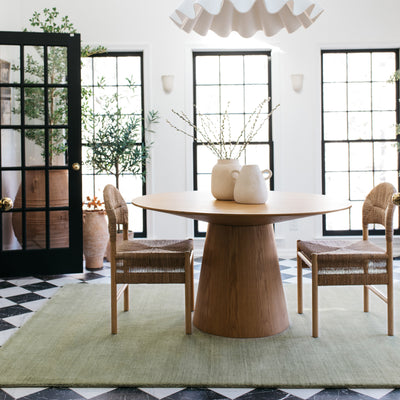 Aniston II 27115 Silver Area Rug, silver solid wool area rug with heathered texture and plush hand-tufted surface.