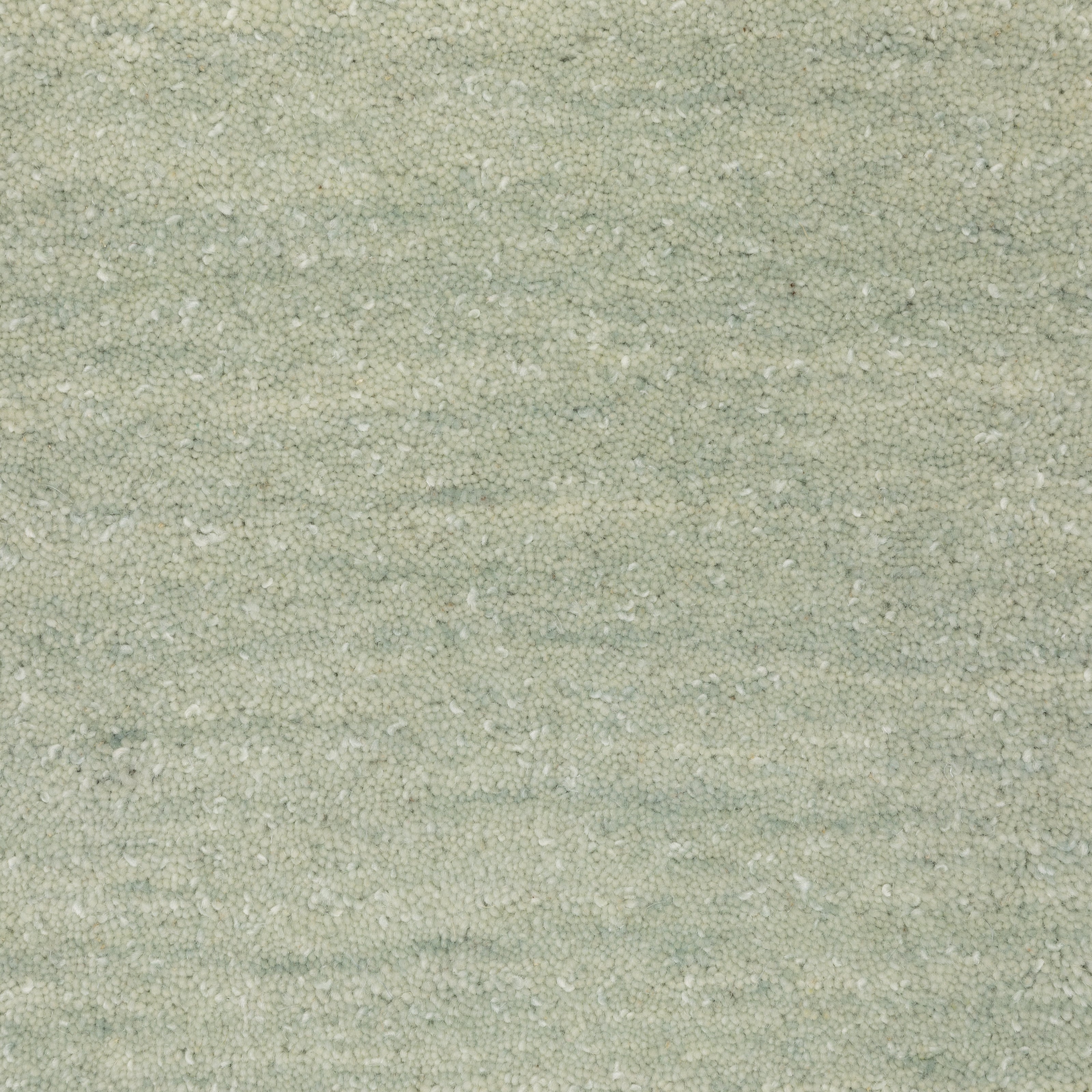 Aniston II 27115 Silver Area Rug, silver solid wool area rug with heathered texture and plush hand-tufted surface.