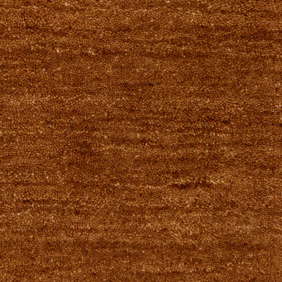 Aniston II 27118 Rust Area Rug, rust solid wool area rug with heathered texture and plush hand-tufted surface.