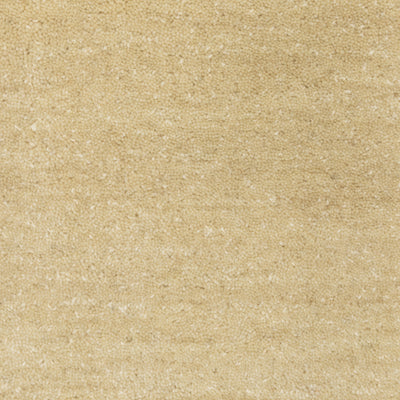Aniston II 27122 Beige Area Rug, beige solid wool area rug with heathered texture and plush hand-tufted surface.