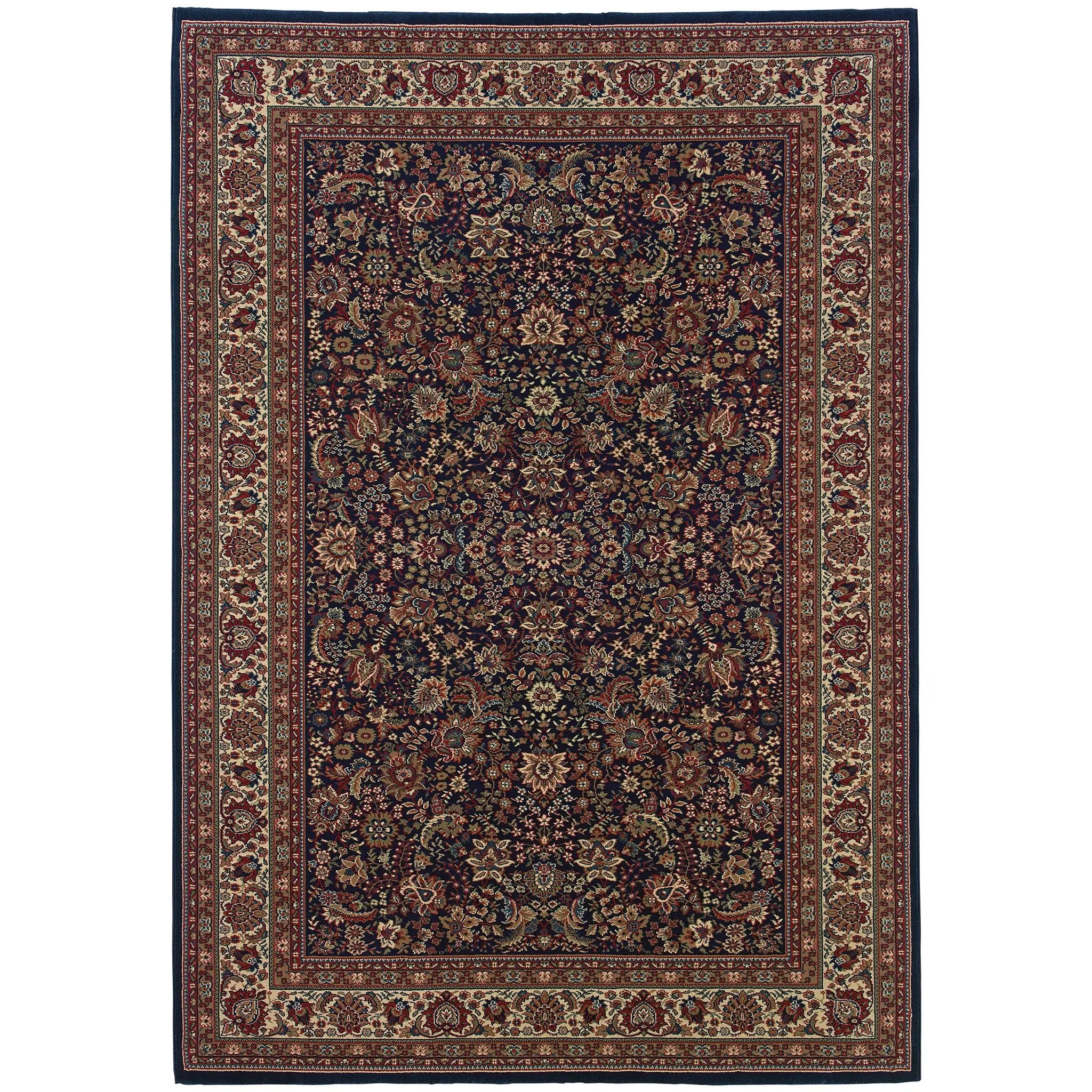 Ariana 113B2 Blue/ Red Area Rug by Oriental Weavers