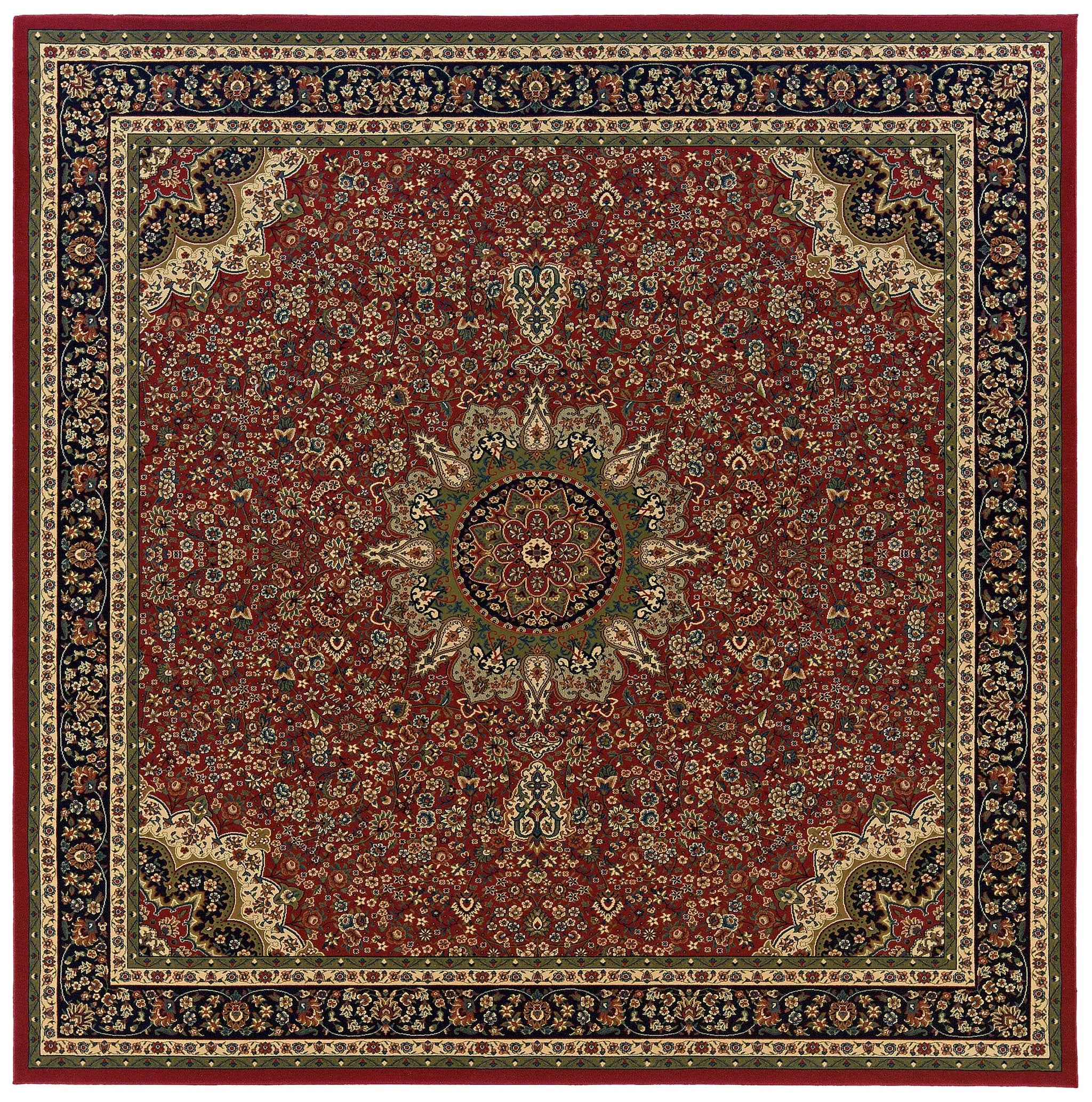 Ariana 116R3 Red/ Blue Area Rug by Oriental Weavers