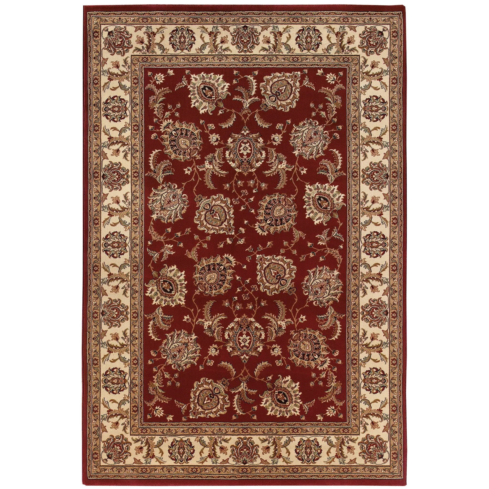 Ariana 117C3 Red/ Ivory Area Rug by Oriental Weavers