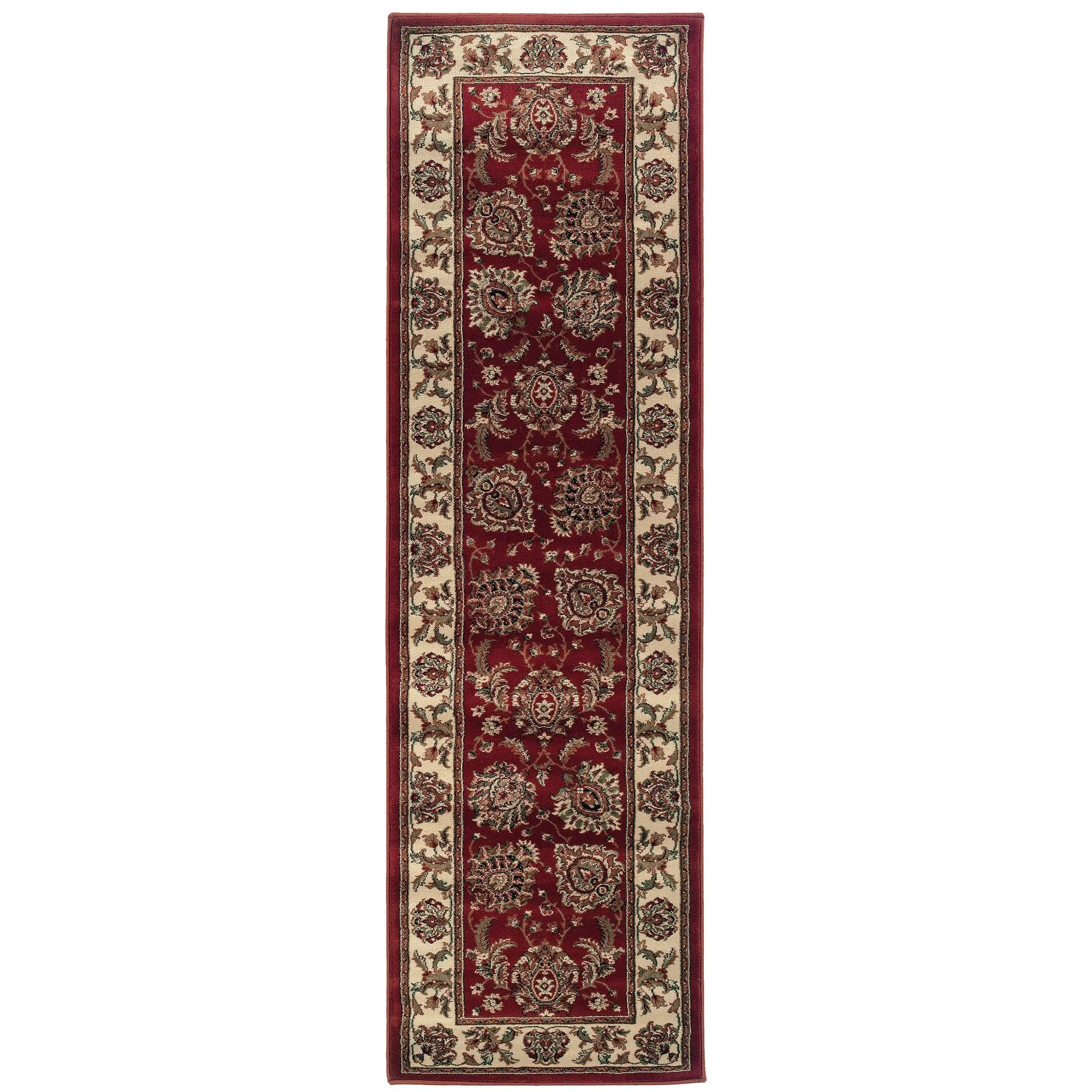 Ariana 117C3 Red/ Ivory Area Rug by Oriental Weavers