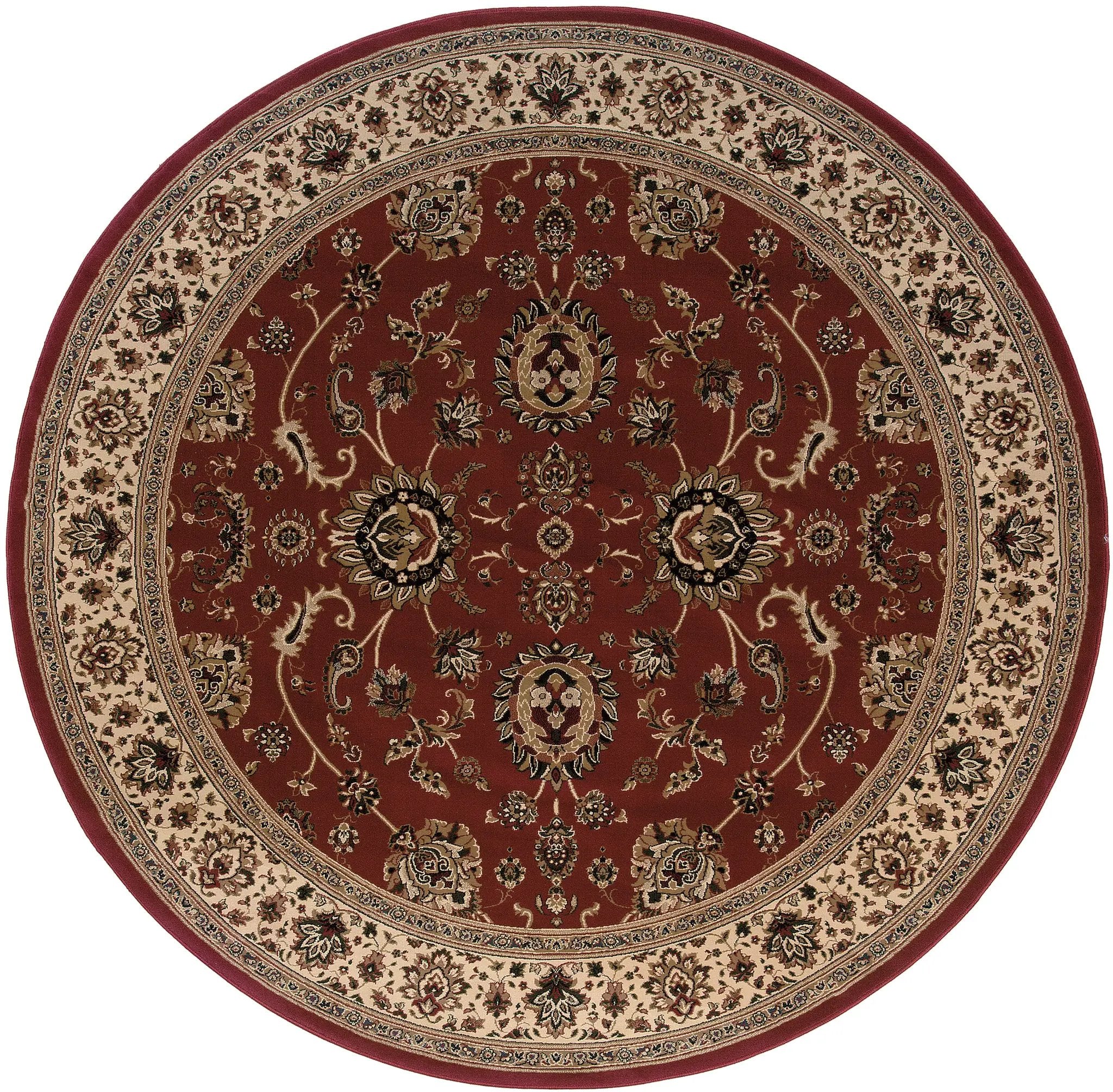 Ariana 130/8 Red/ Ivory Area Rug by Oriental Weavers