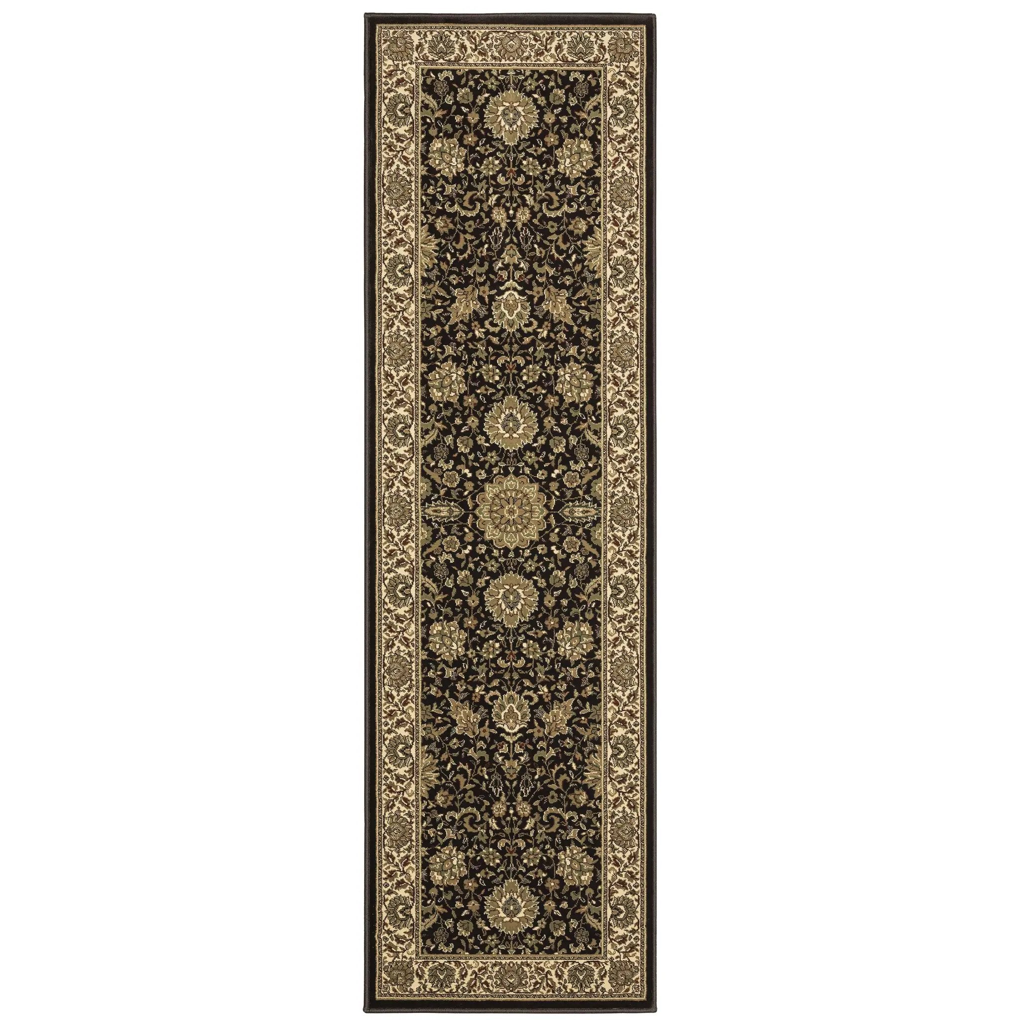 Ariana 172D2 Brown/ Ivory Area Rug by Oriental Weavers