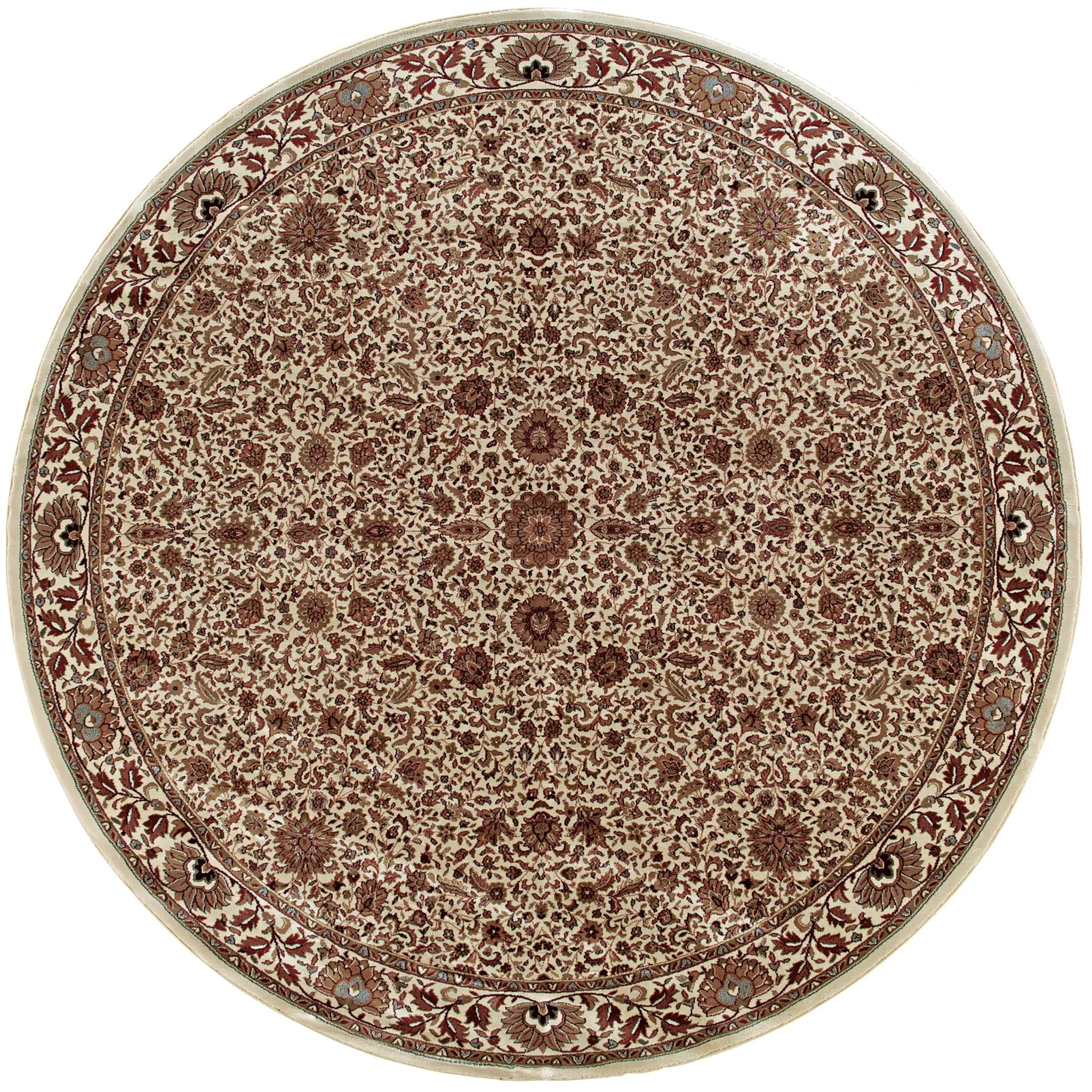 Ariana 172W3 Ivory/ Green Area Rug by Oriental Weavers