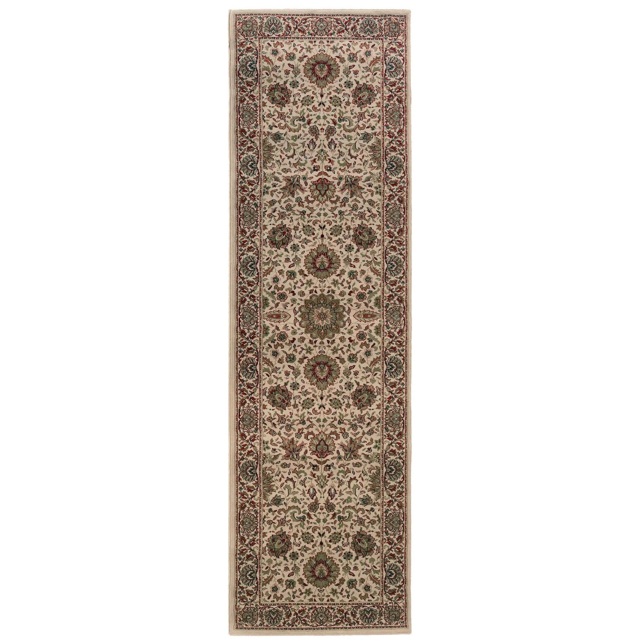 Ariana 172W3 Ivory/ Green Area Rug by Oriental Weavers