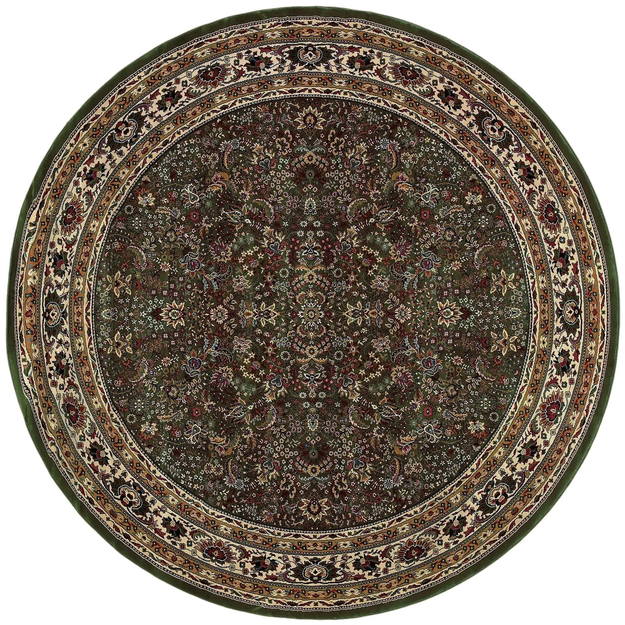 Ariana 213G8 Green/ Ivory Area Rug by Oriental Weavers