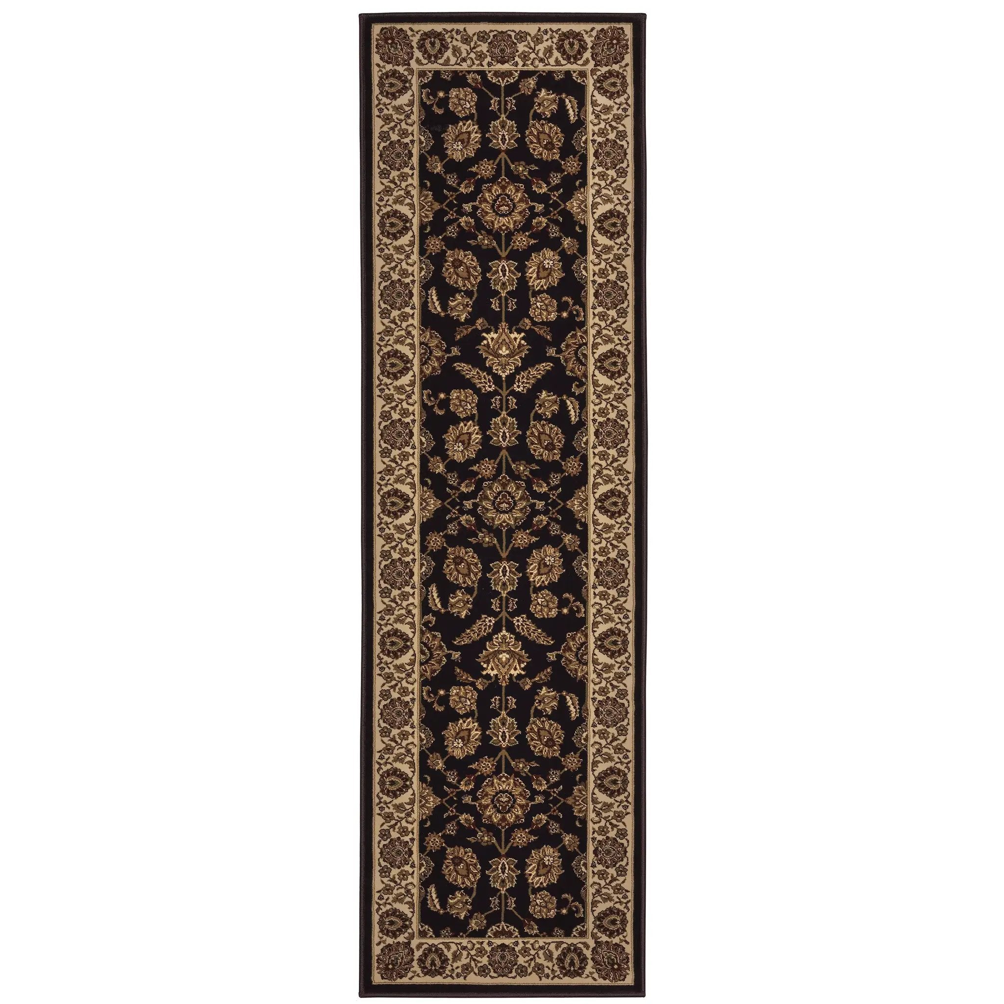 Ariana 271D3 Brown/ Ivory Area Rug by Oriental Weavers