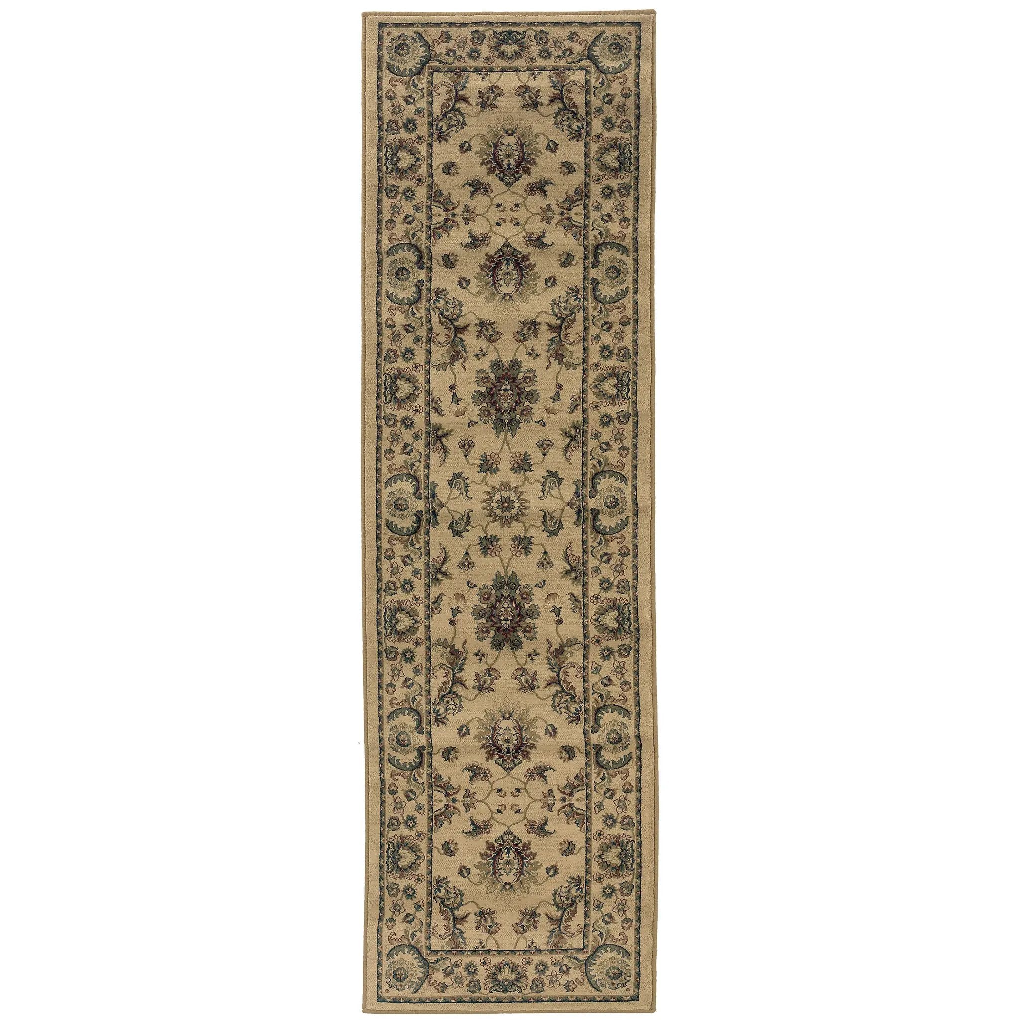 Ariana 311I3 Ivory/ Green Area Rug by Oriental Weavers