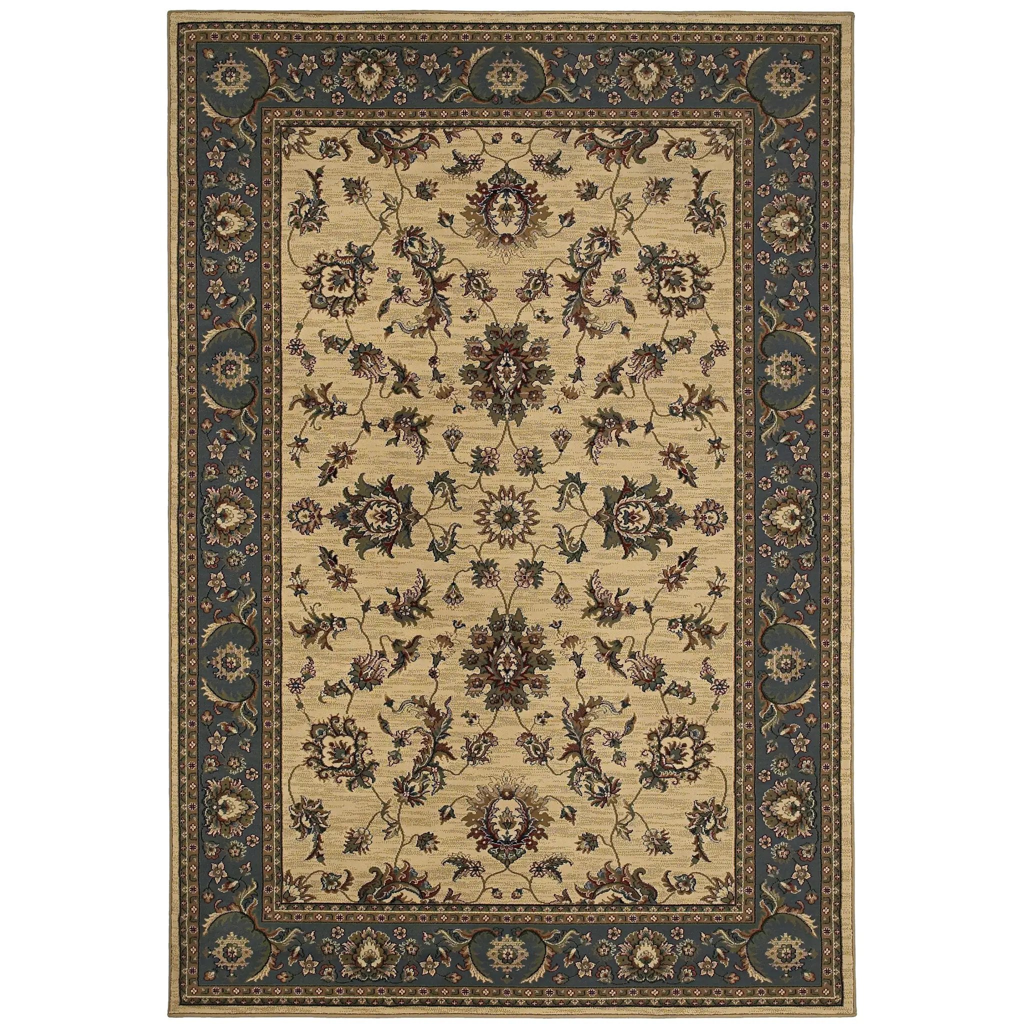 Ariana 311Z3 Ivory/ Blue Area Rug by Oriental Weavers