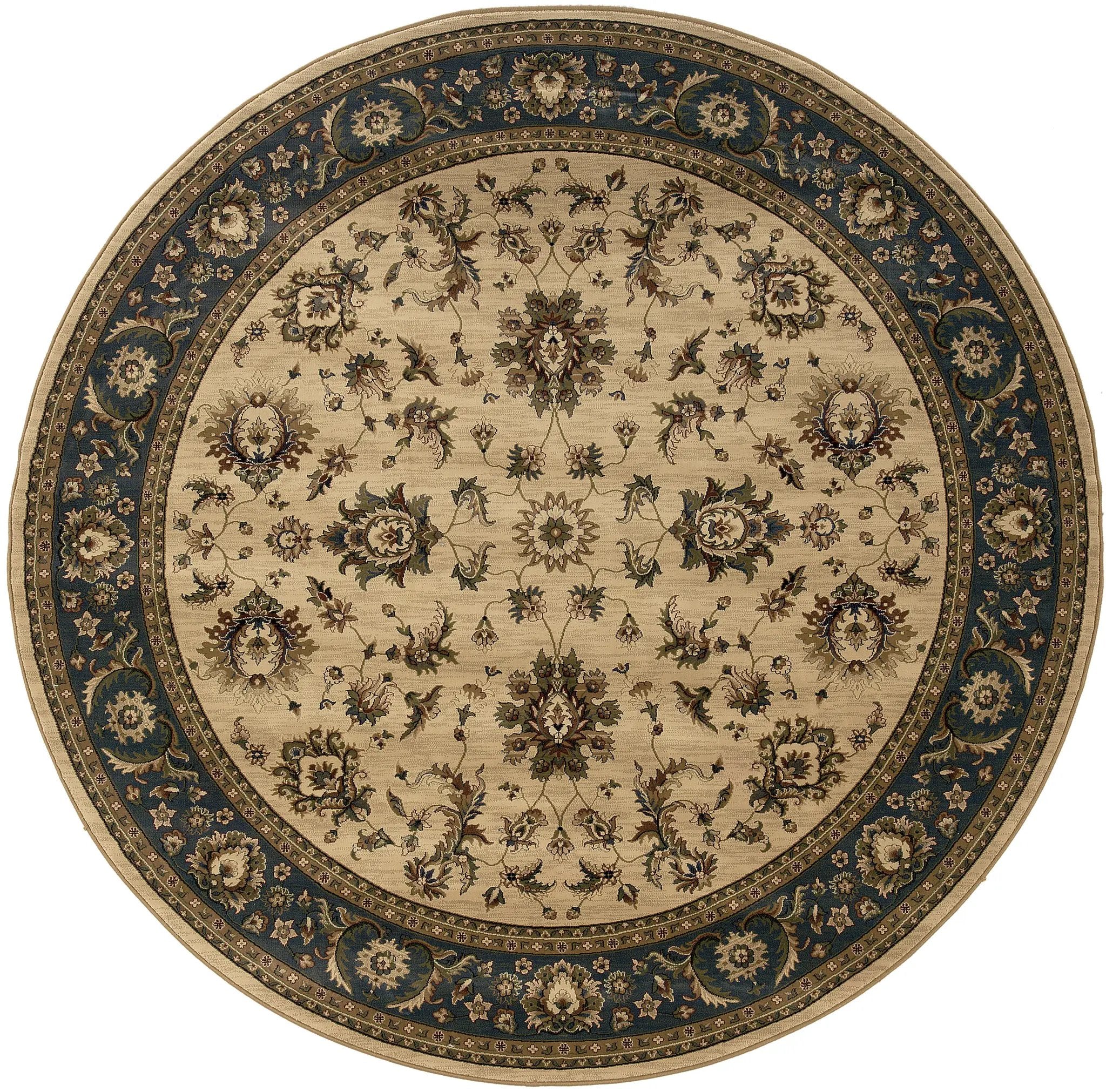 Ariana 311Z3 Ivory/ Blue Area Rug by Oriental Weavers