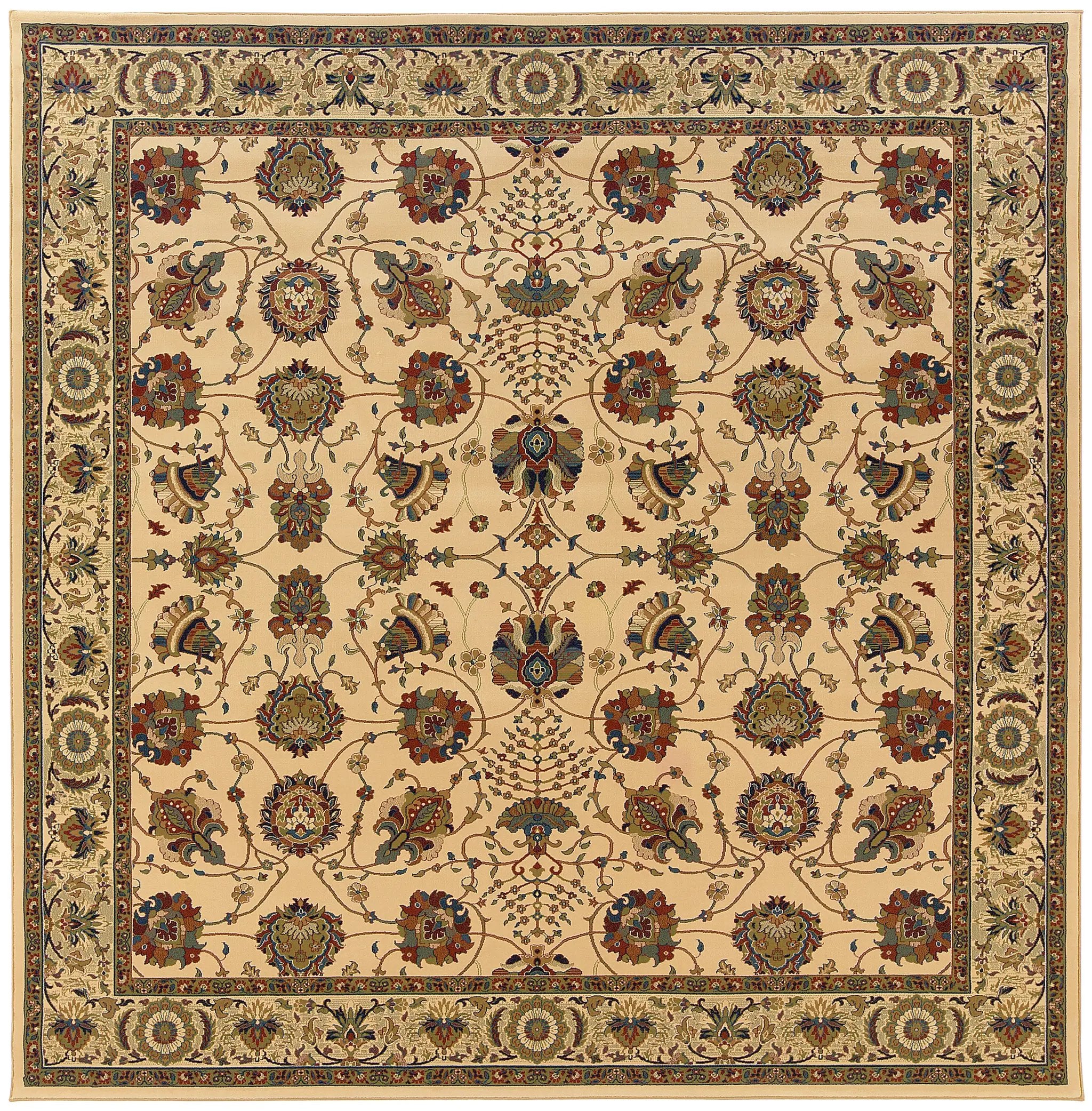 Ariana 431O3 Ivory/ Red Area Rug by Oriental Weavers