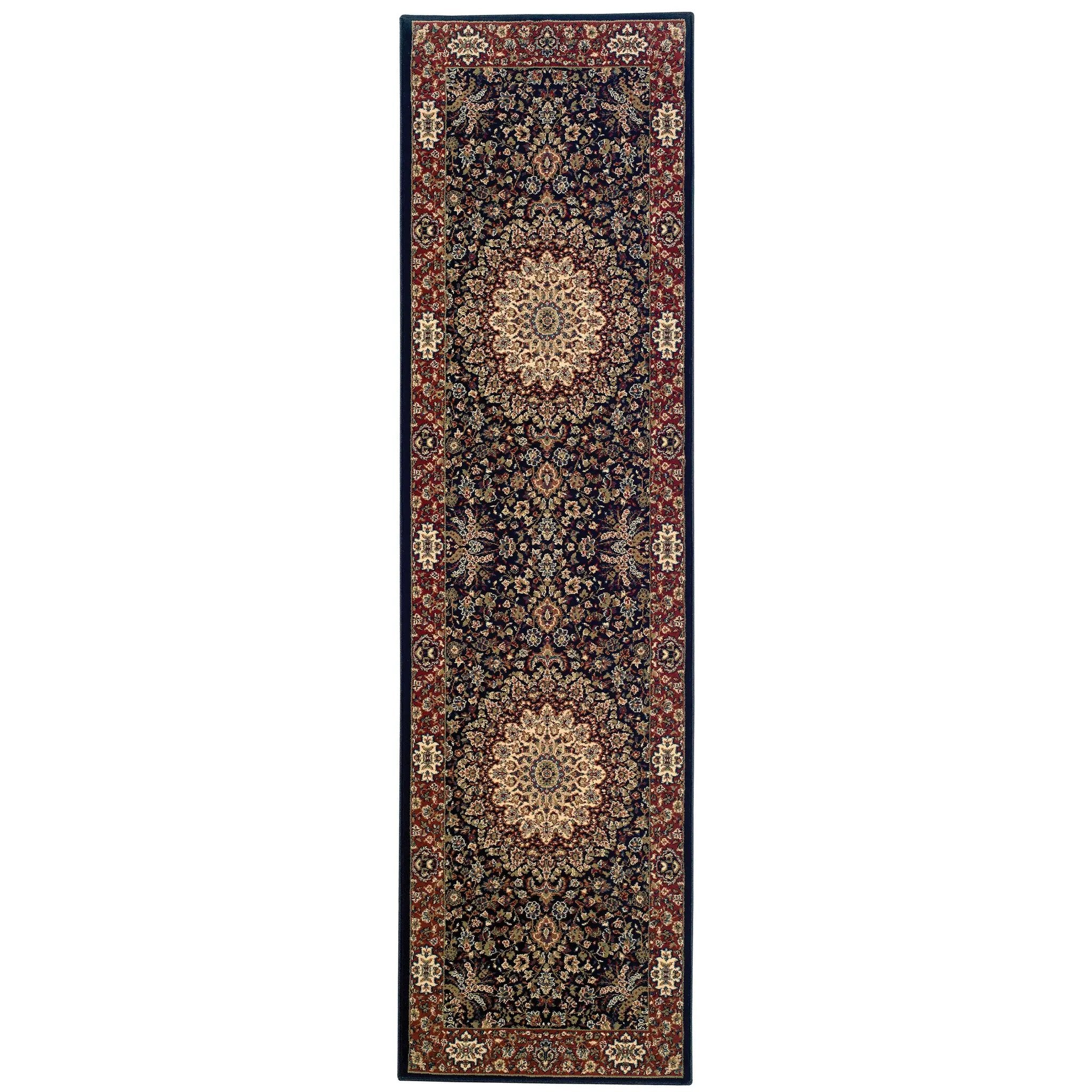 Ariana 095B3 Blue/ Red Area Rug by Oriental Weavers