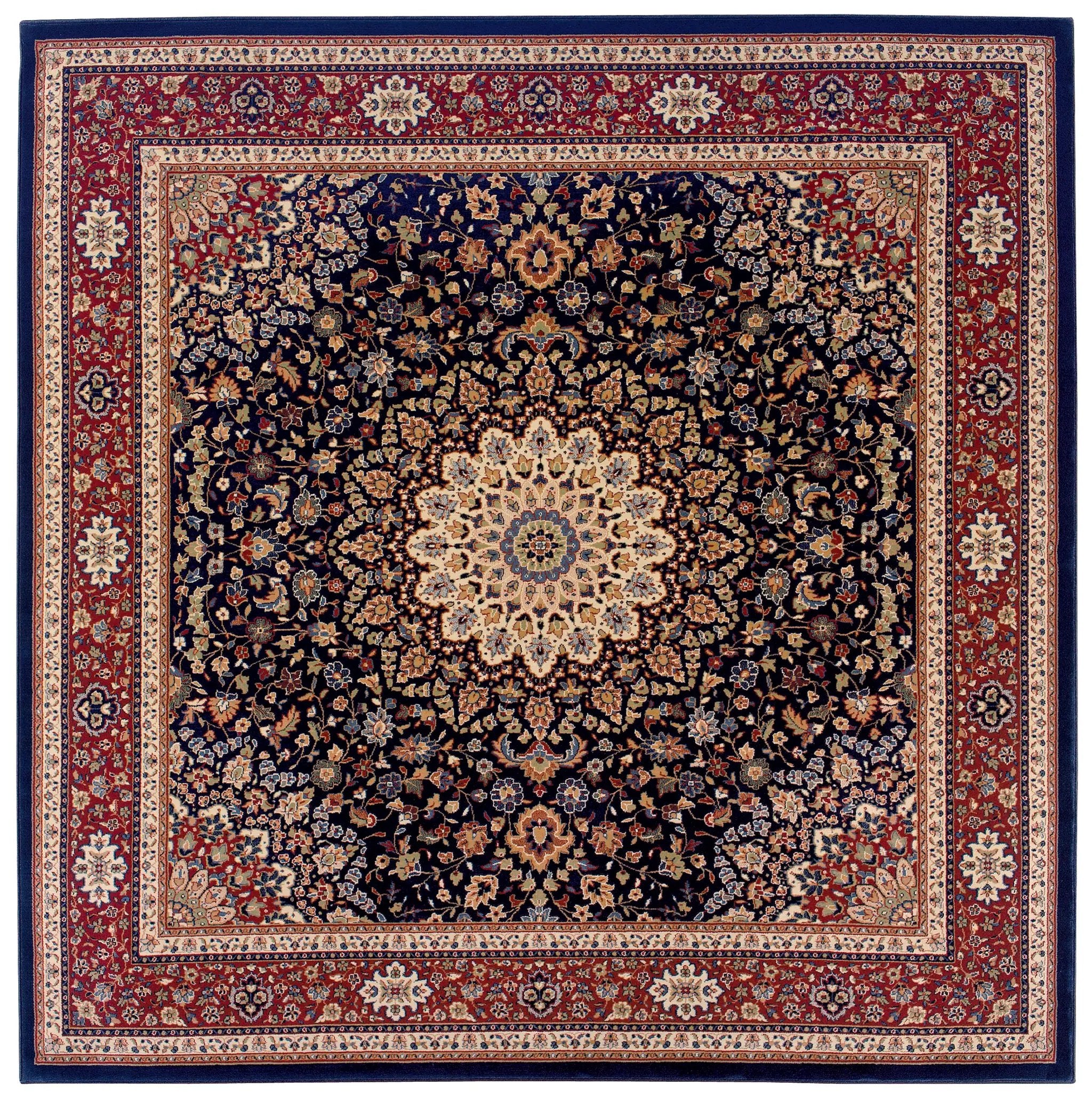Ariana 095B3 Blue/ Red Area Rug by Oriental Weavers