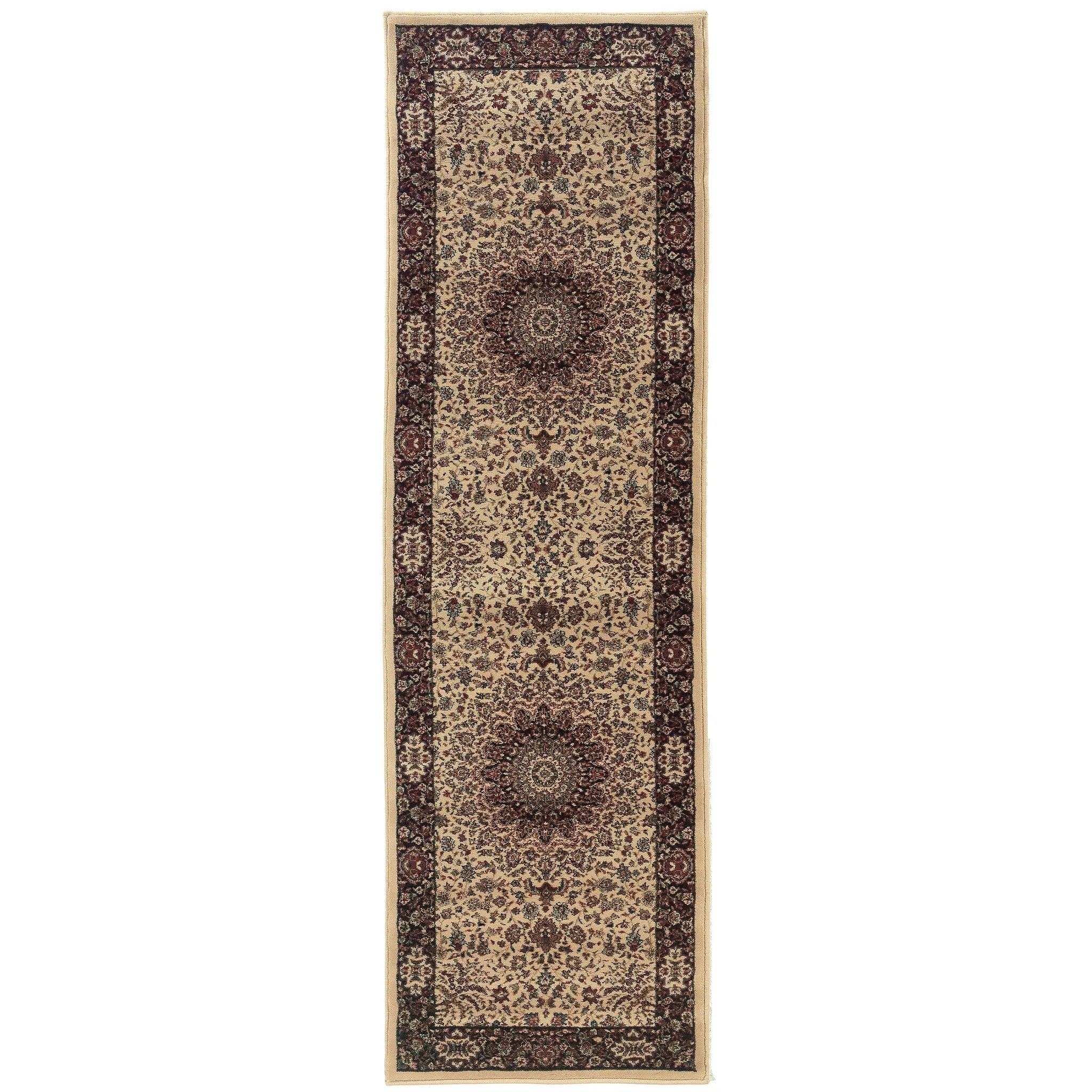 Ariana 095I8 Ivory/ Black Area Rug by Oriental Weavers
