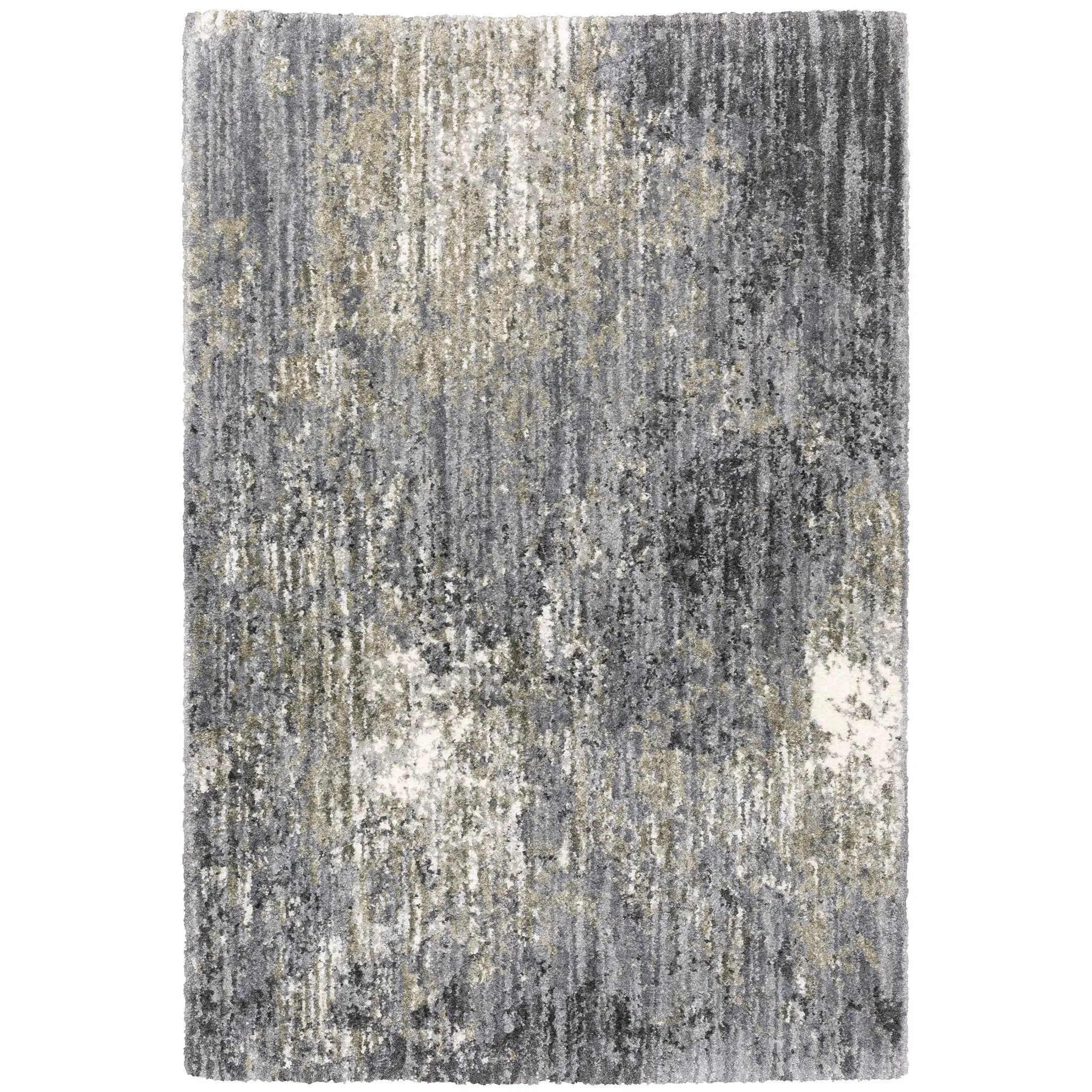 Aspen 2060W Grey/ Ivory Area Rug by Oriental Weavers