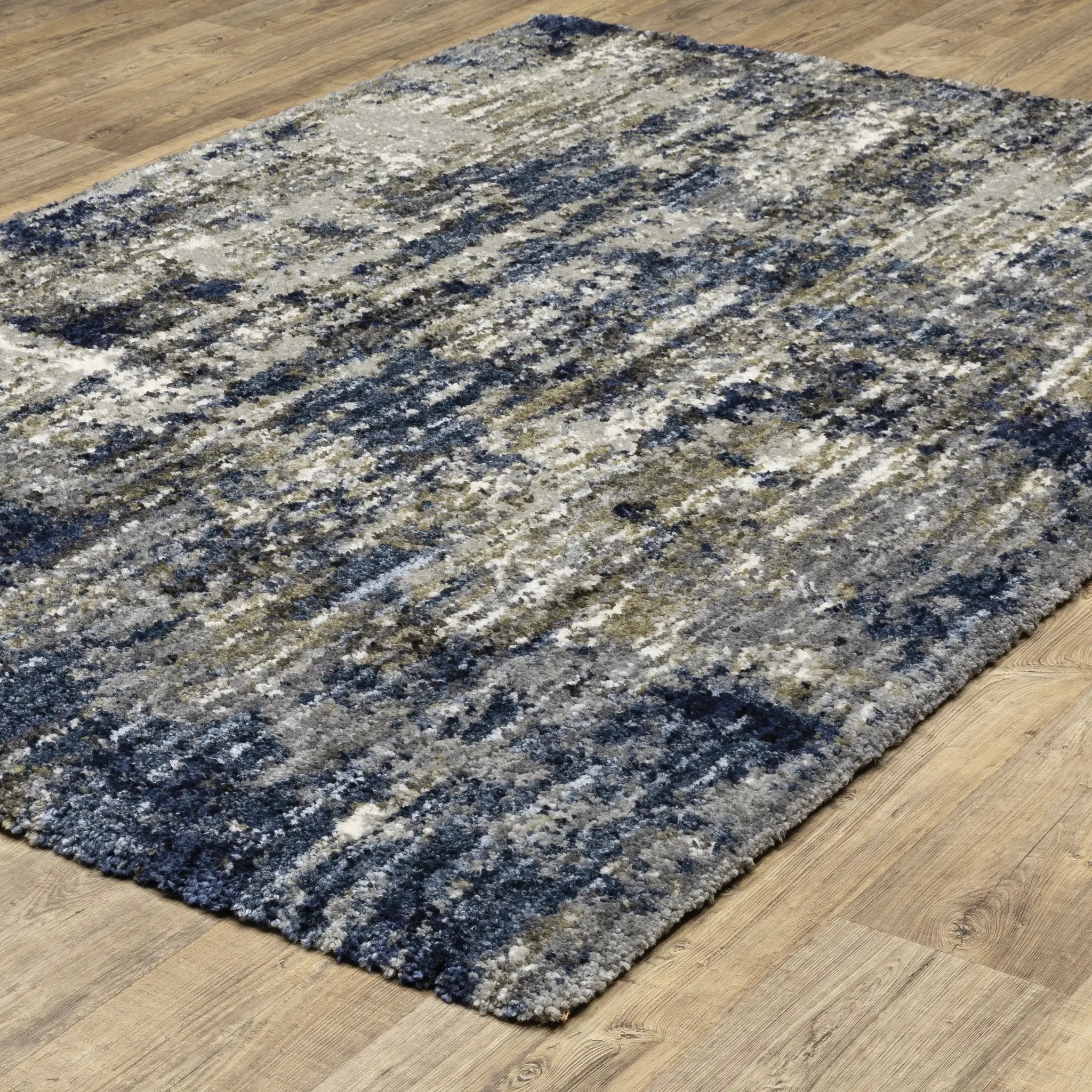 Aspen 2061L Grey/ Blue Area Rug by Oriental Weavers